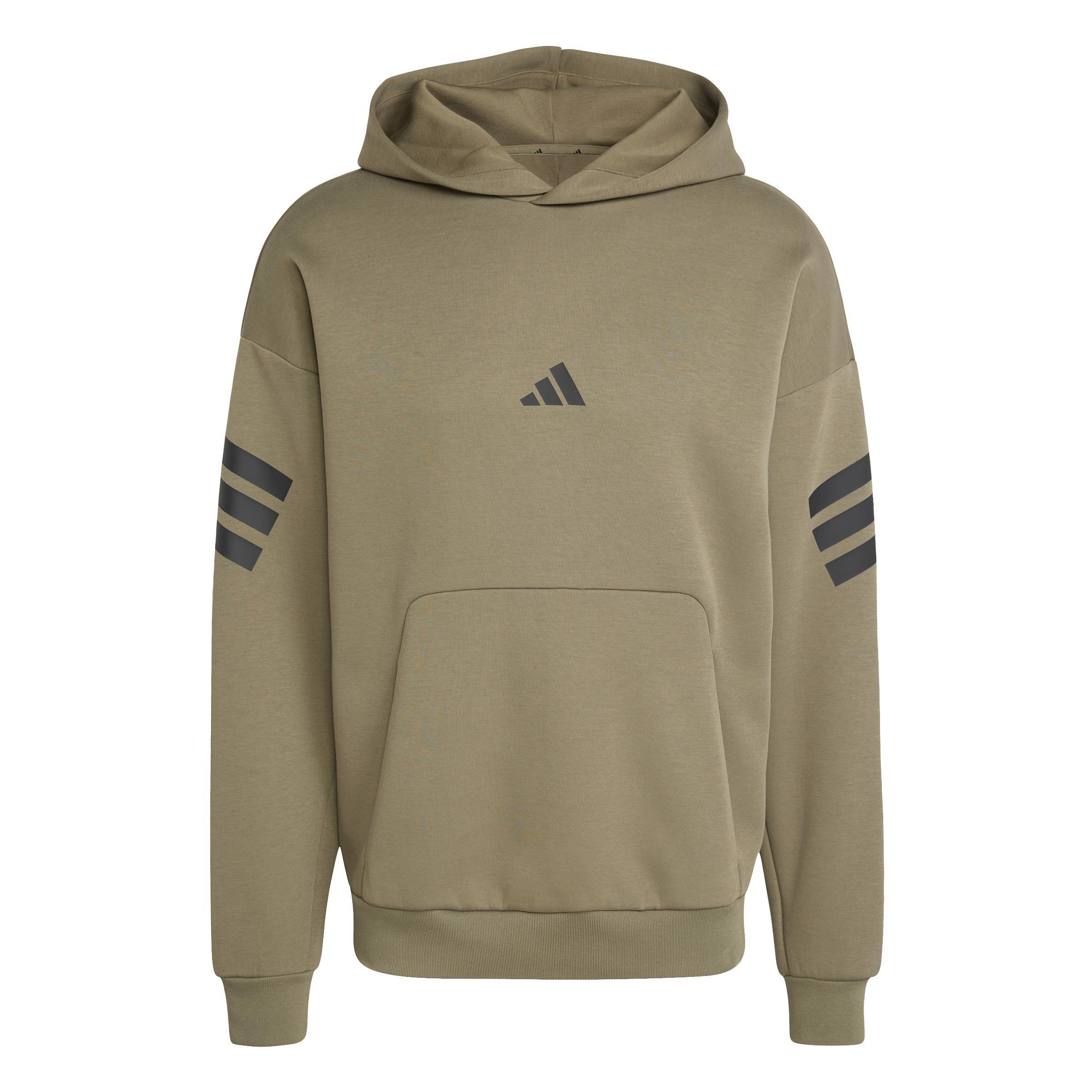 Future Icons 3-Stripes Hoodie, Green, , large image number 0