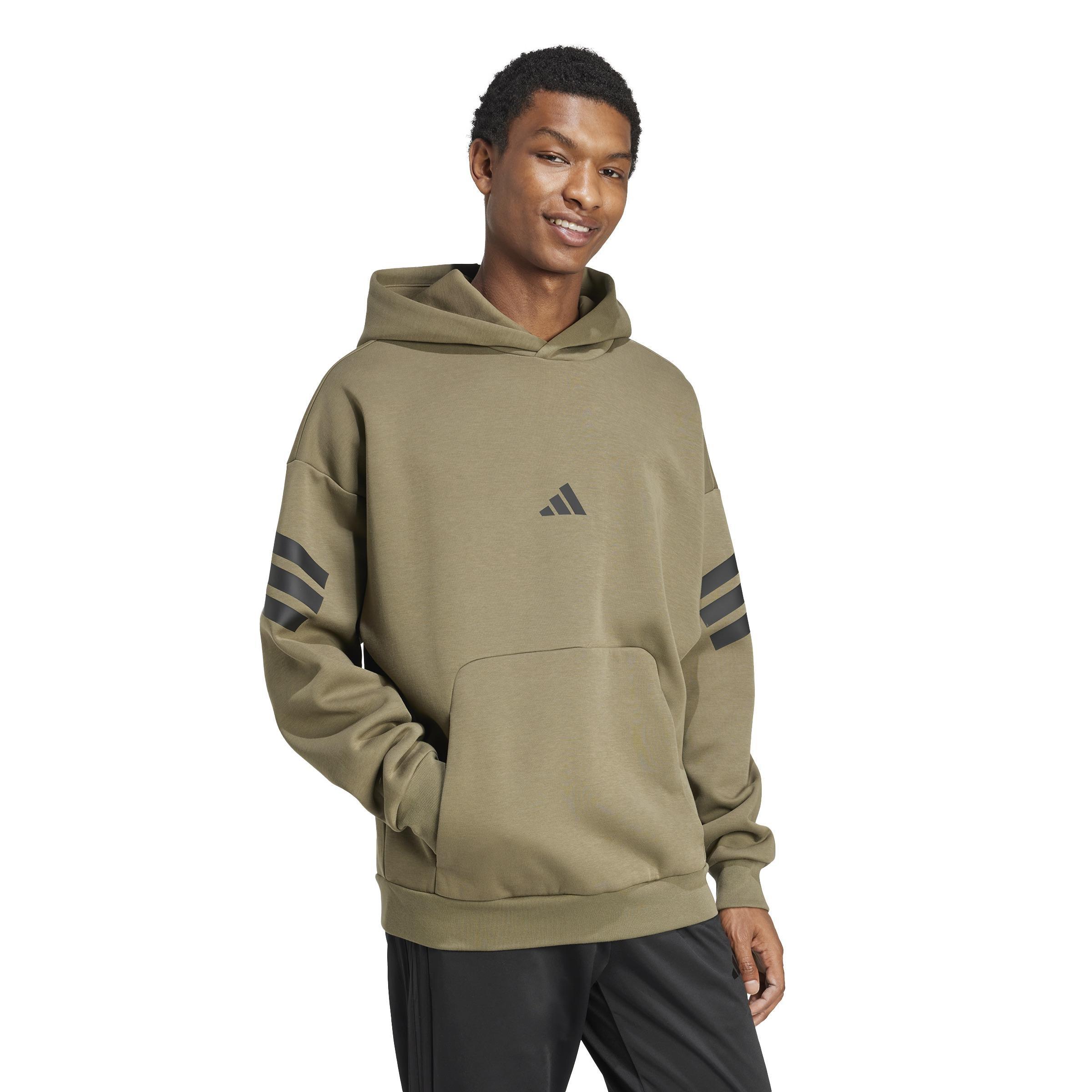 Future Icons 3-Stripes Hoodie, Green, , large image number 9
