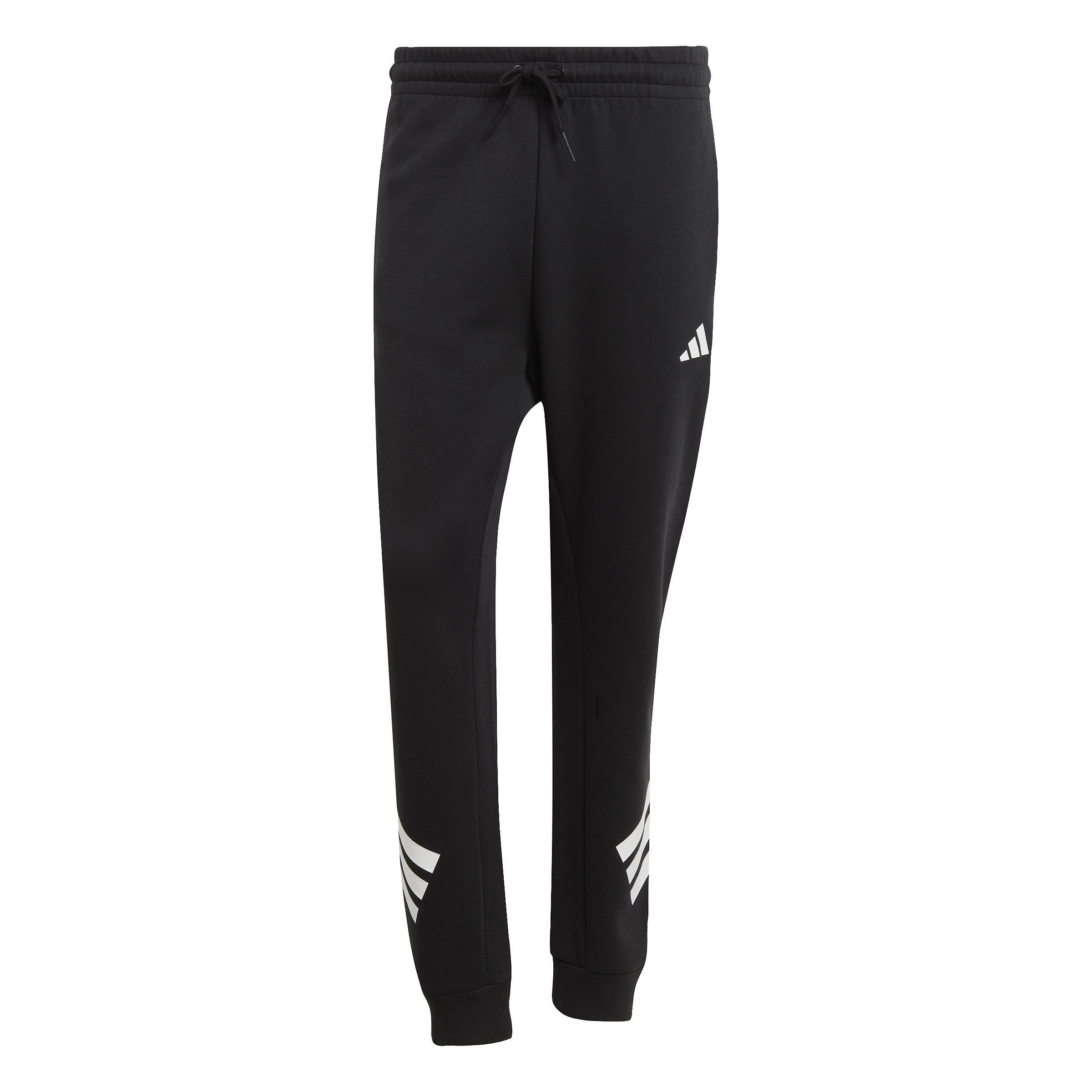 Future Icons 3-Stripes Tracksuit Bottoms, Black, A701_ONE, large image number 0