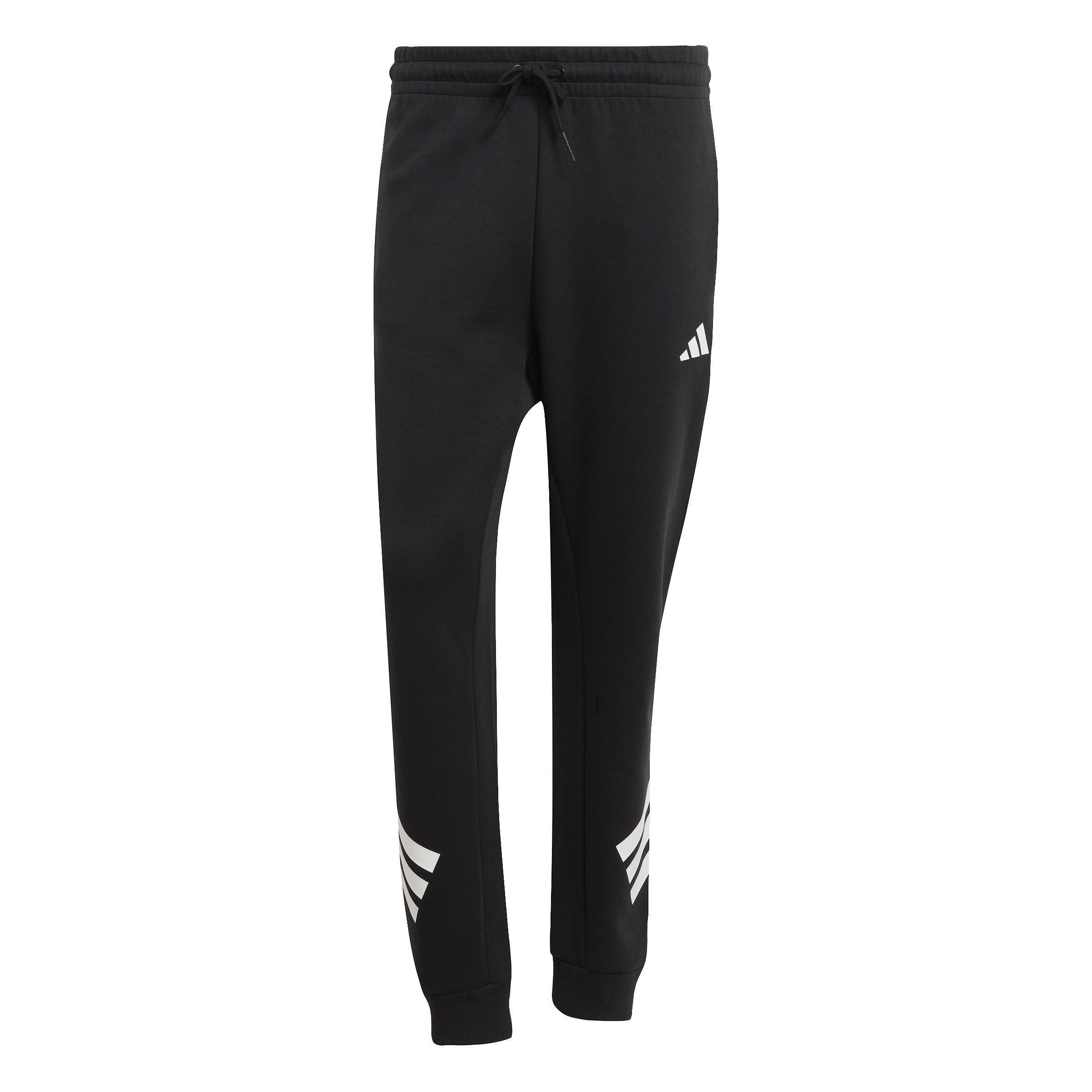 Future Icons 3-Stripes Tracksuit Bottoms, Black, A701_ONE, large image number 1