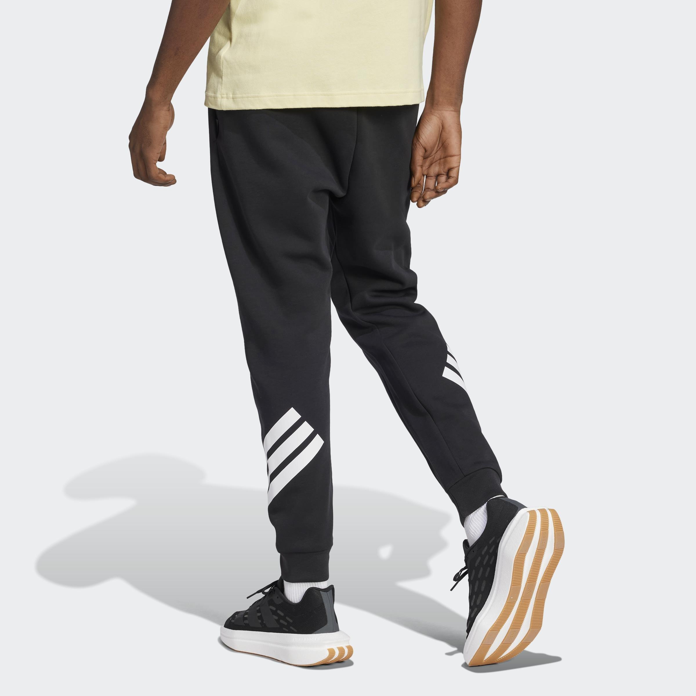 Future Icons 3-Stripes Tracksuit Bottoms, Black, A701_ONE, large image number 3