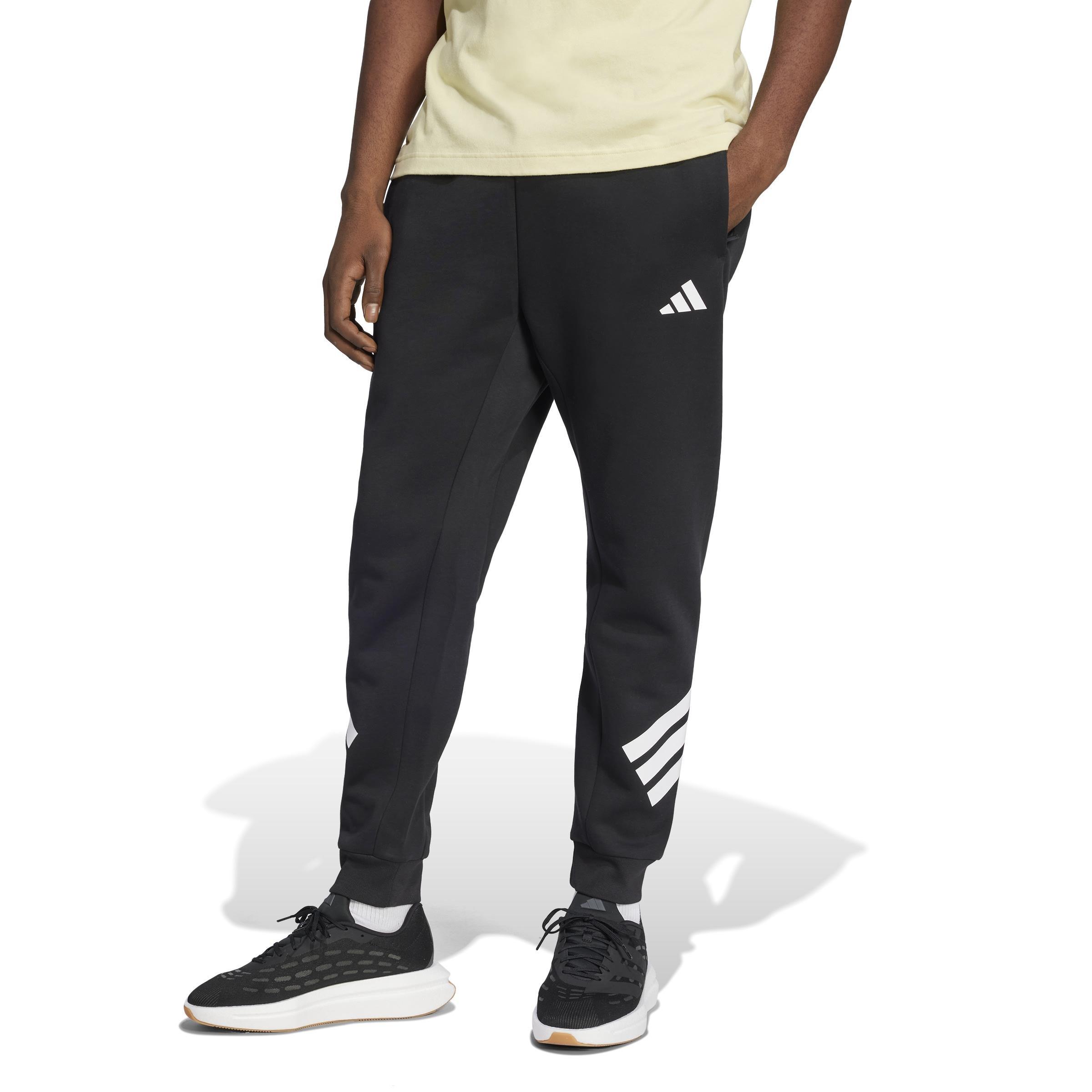 Future Icons 3-Stripes Tracksuit Bottoms, Black, A701_ONE, large image number 8