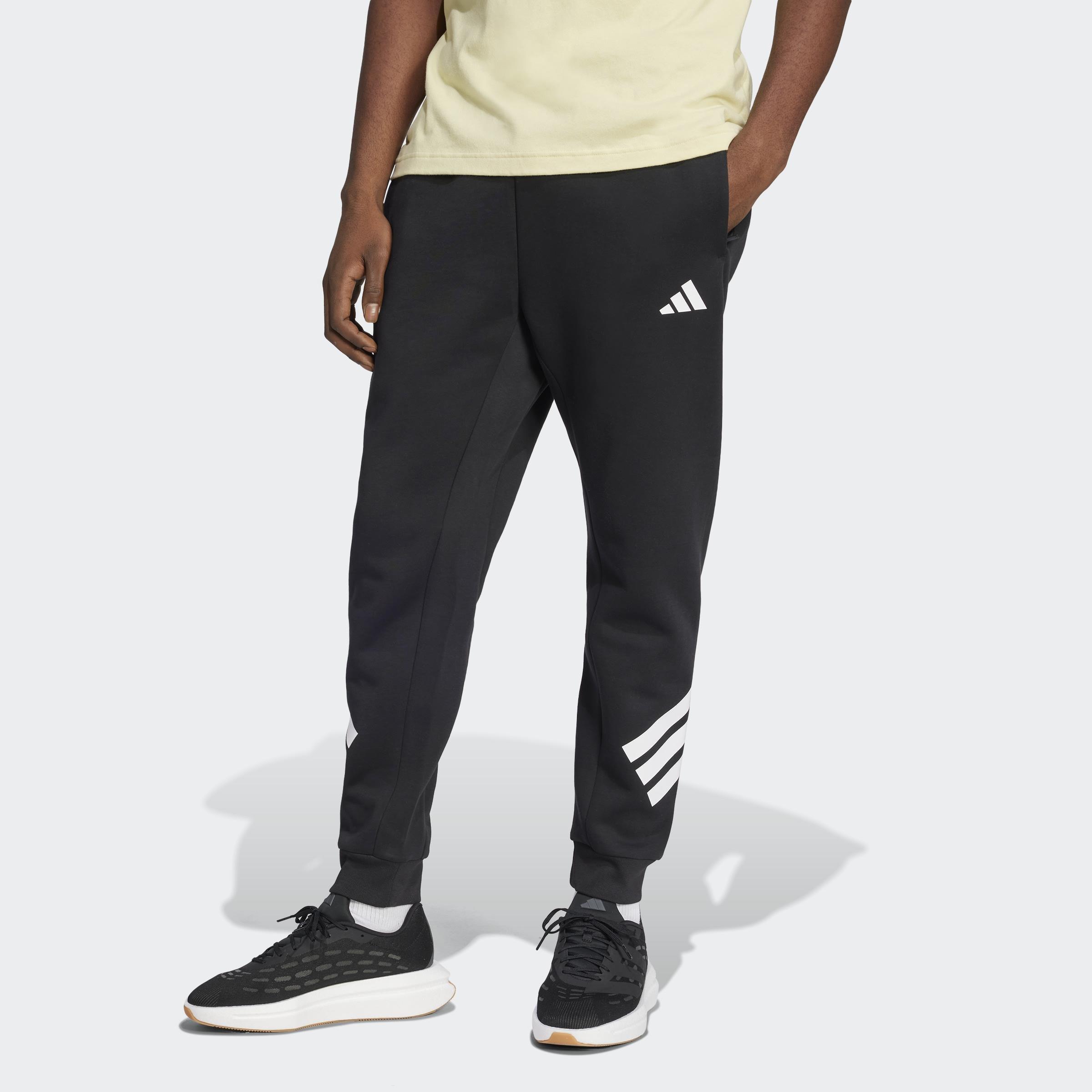 Future Icons 3-Stripes Tracksuit Bottoms, Black, A701_ONE, large image number 9