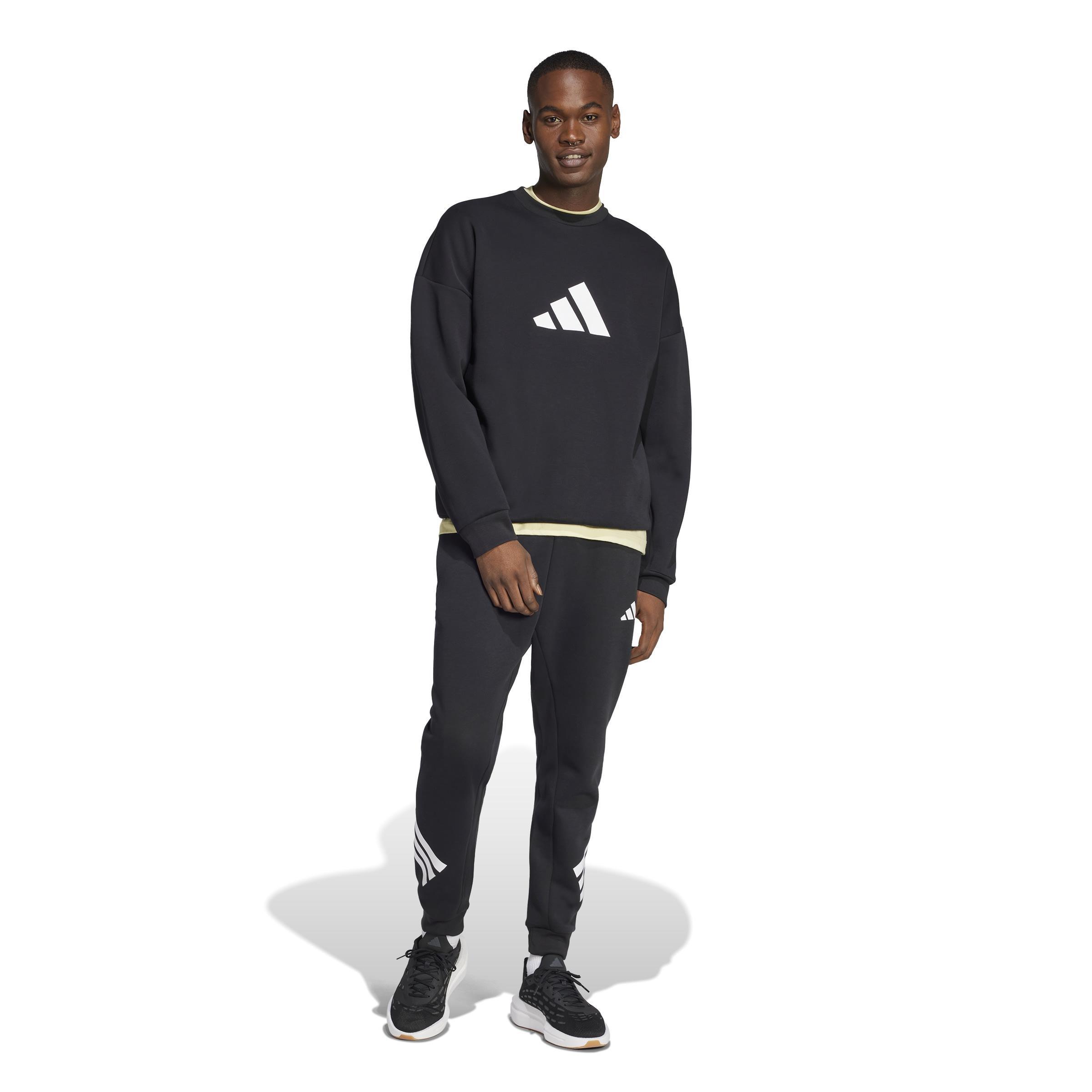 Future Icons 3-Stripes Tracksuit Bottoms, Black, A701_ONE, large image number 10