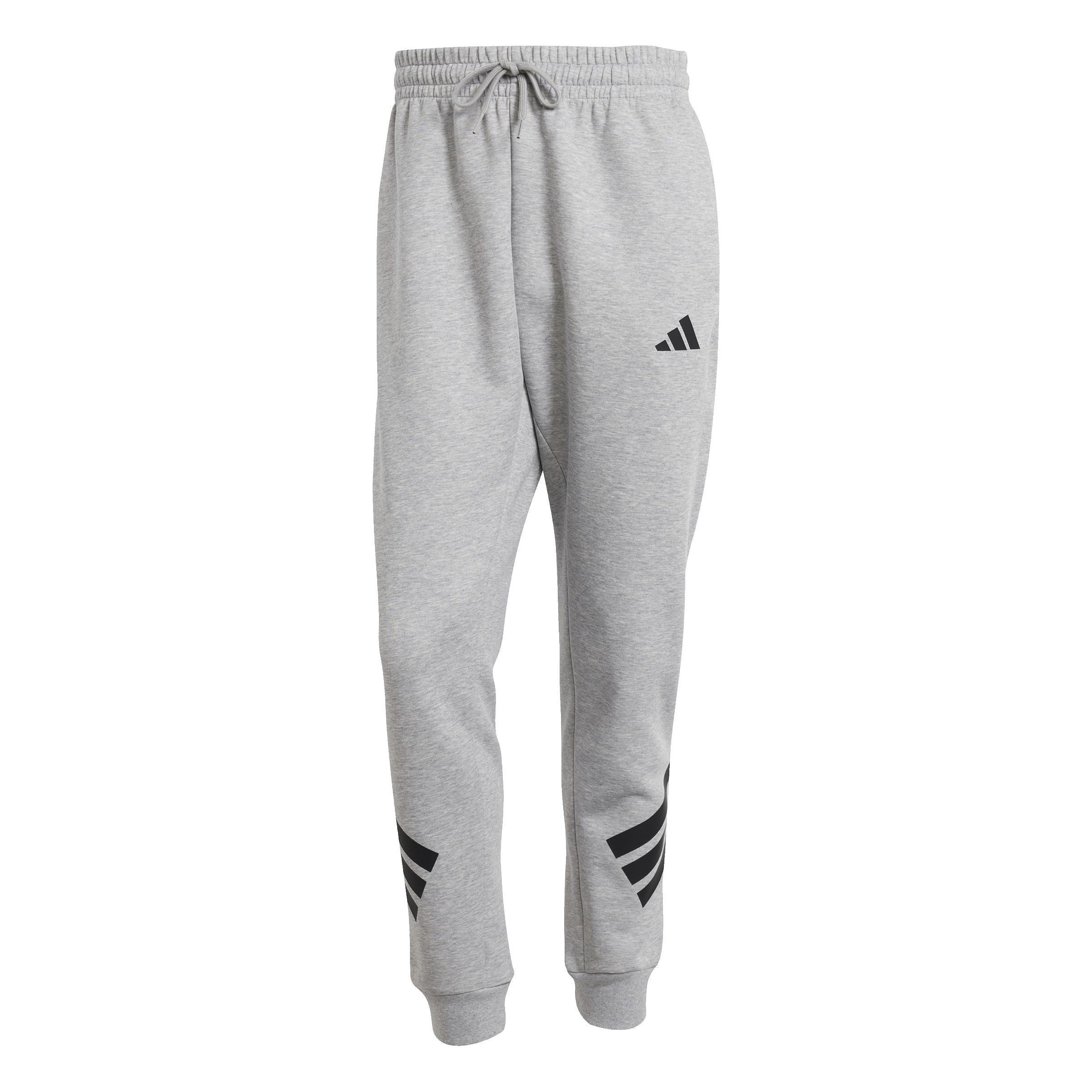 Future Icons 3-Stripes Tracksuit Bottoms, Grey, A701_ONE, large image number 1