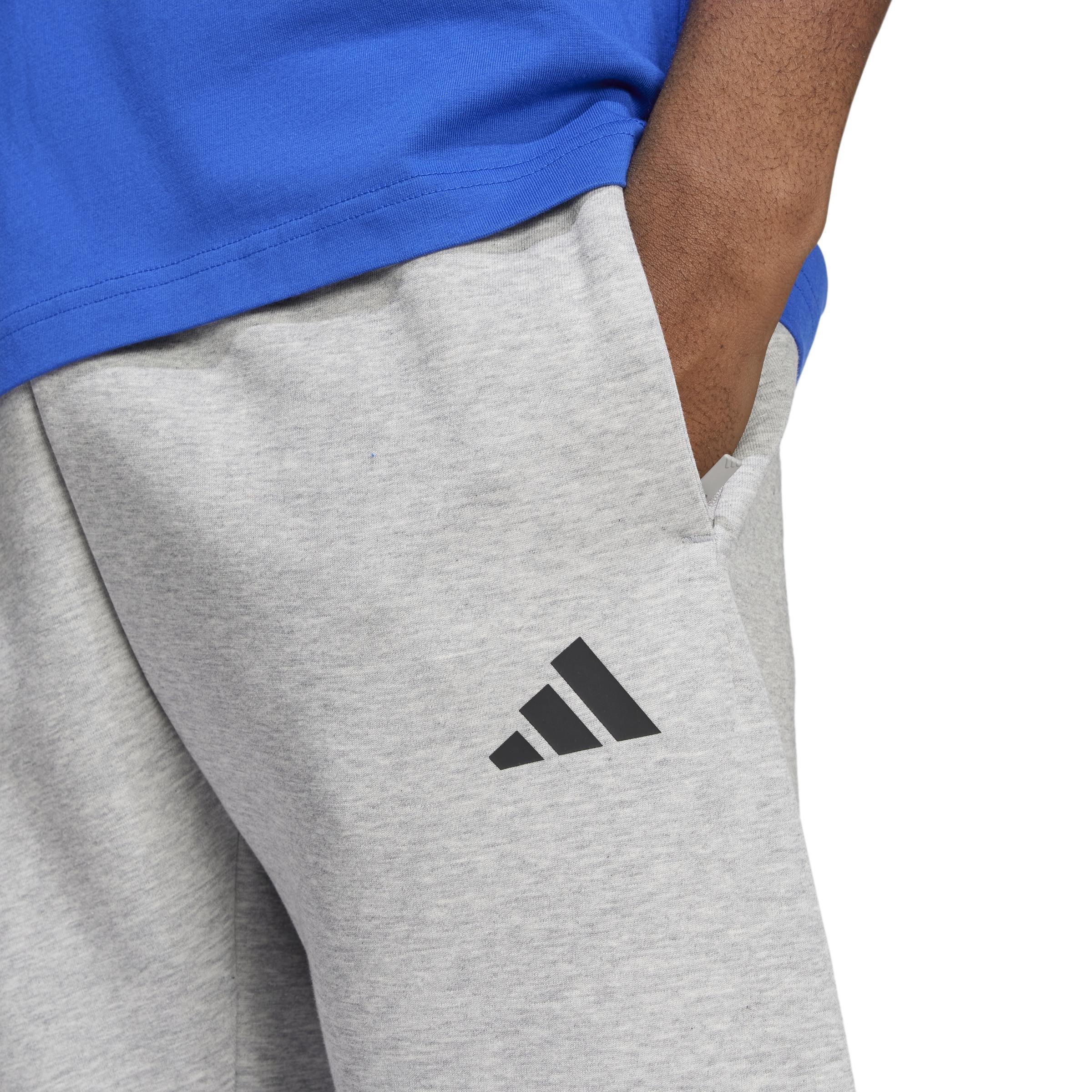 Future Icons 3-Stripes Tracksuit Bottoms, Grey, A701_ONE, large image number 3