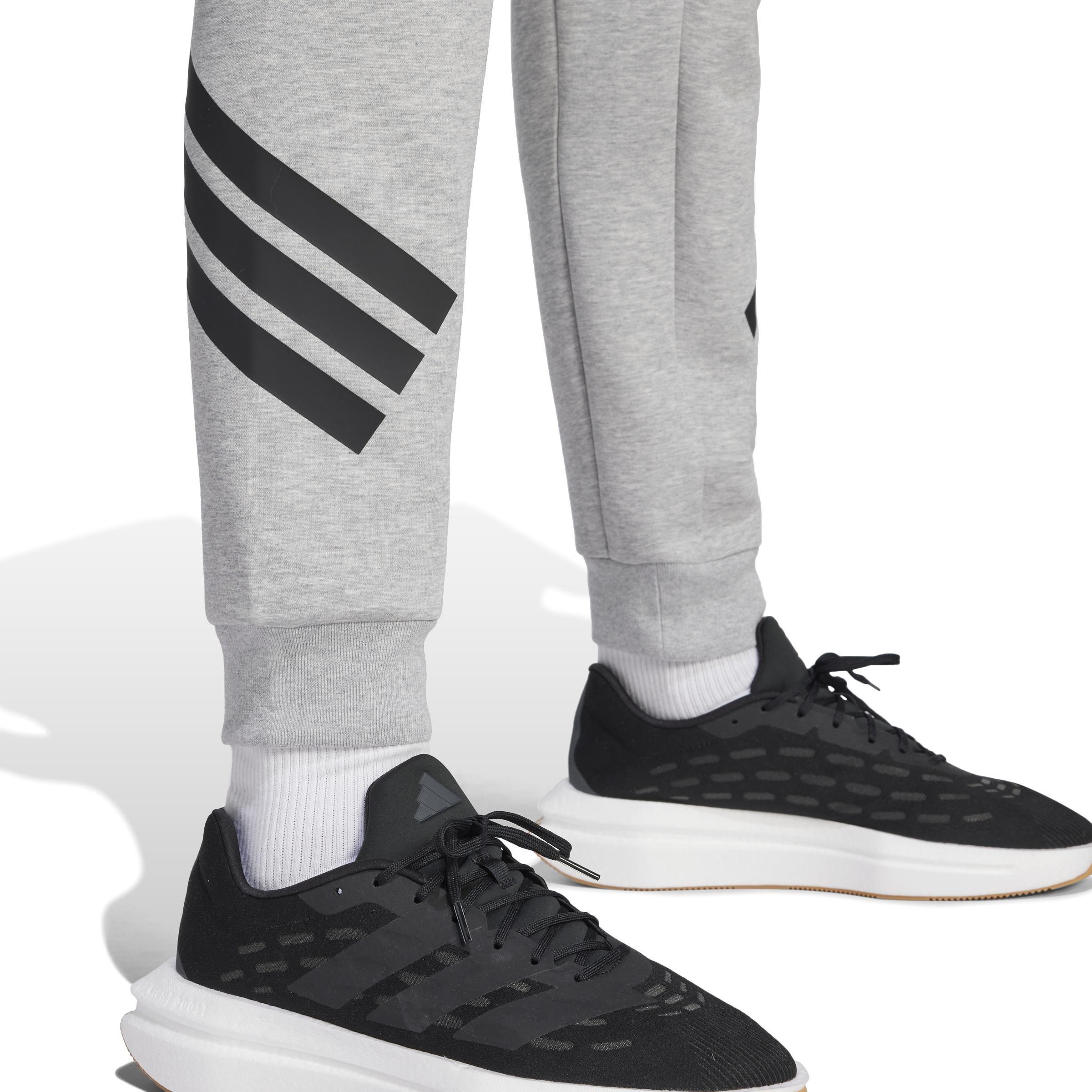 Future Icons 3-Stripes Tracksuit Bottoms, Grey, , large image number 4