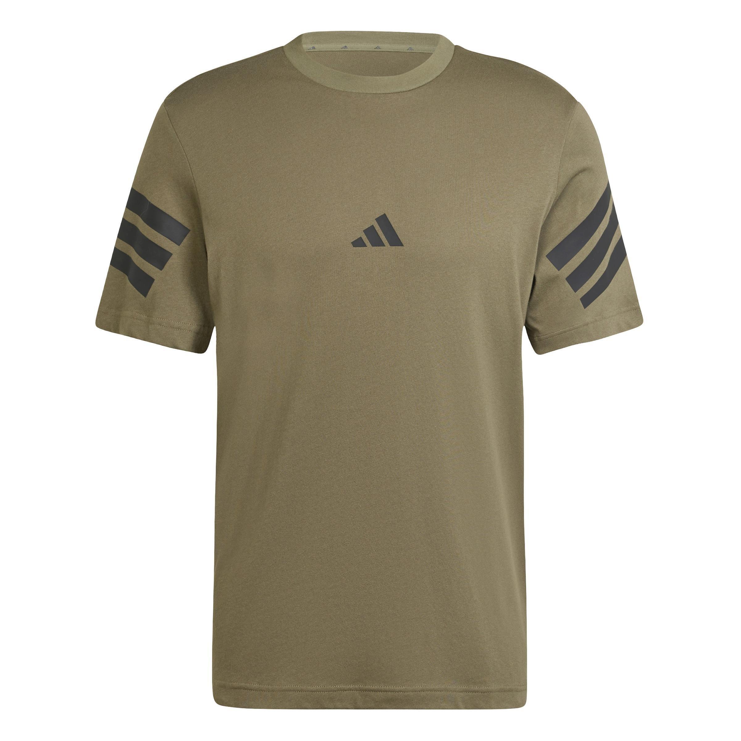 Future Icons 3-Stripes T-Shirt, Green, A701_ONE, large image number 0