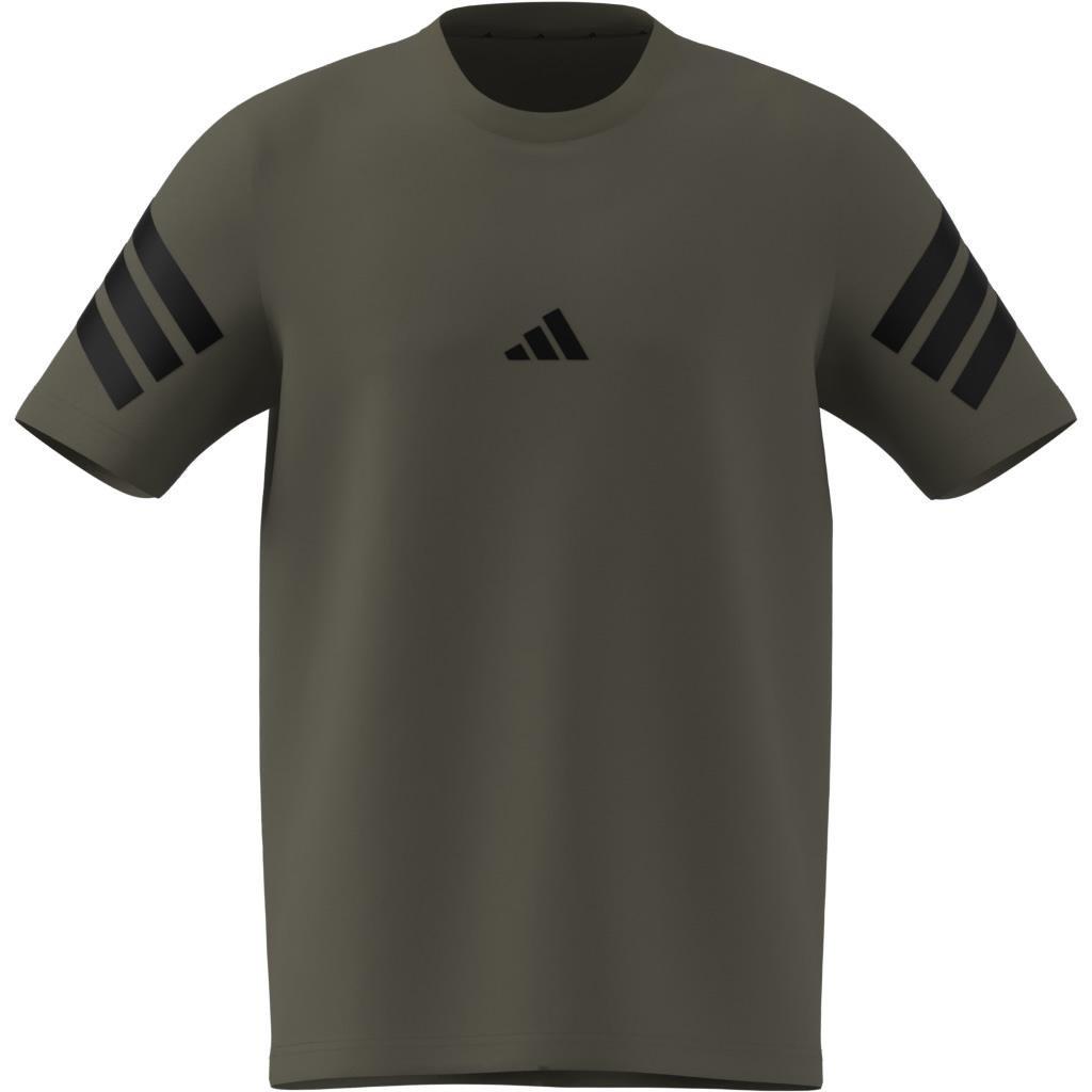 Future Icons 3-Stripes T-Shirt, Green, A701_ONE, large image number 4