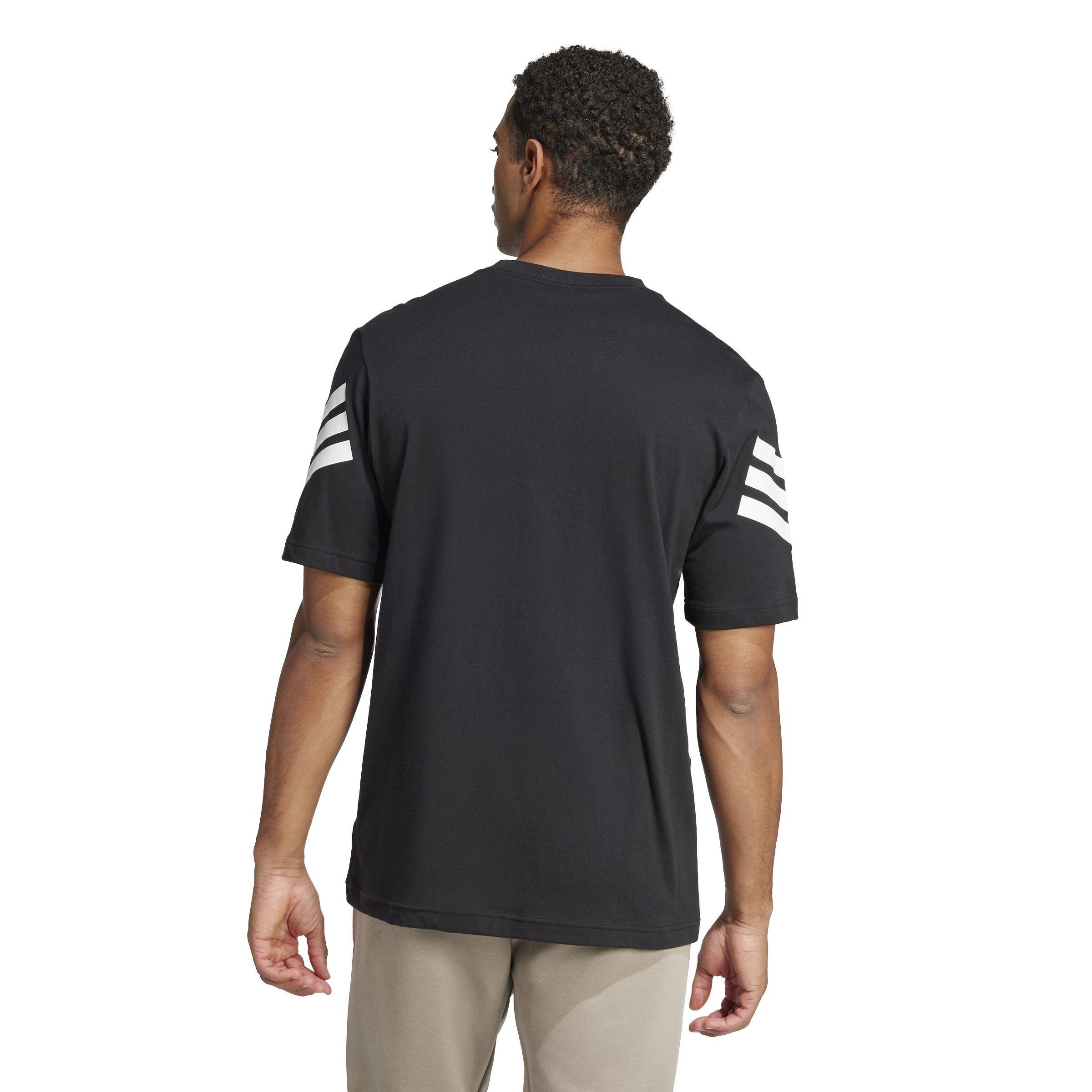 Future Icons 3-Stripes T-Shirt, Black, A701_ONE, large image number 3
