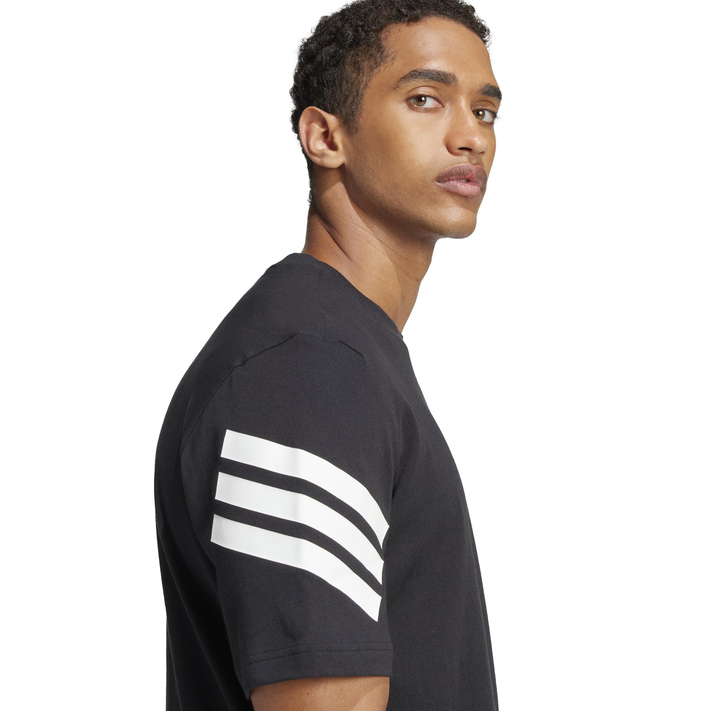 Future Icons 3-Stripes T-Shirt, Black, A701_ONE, large image number 3