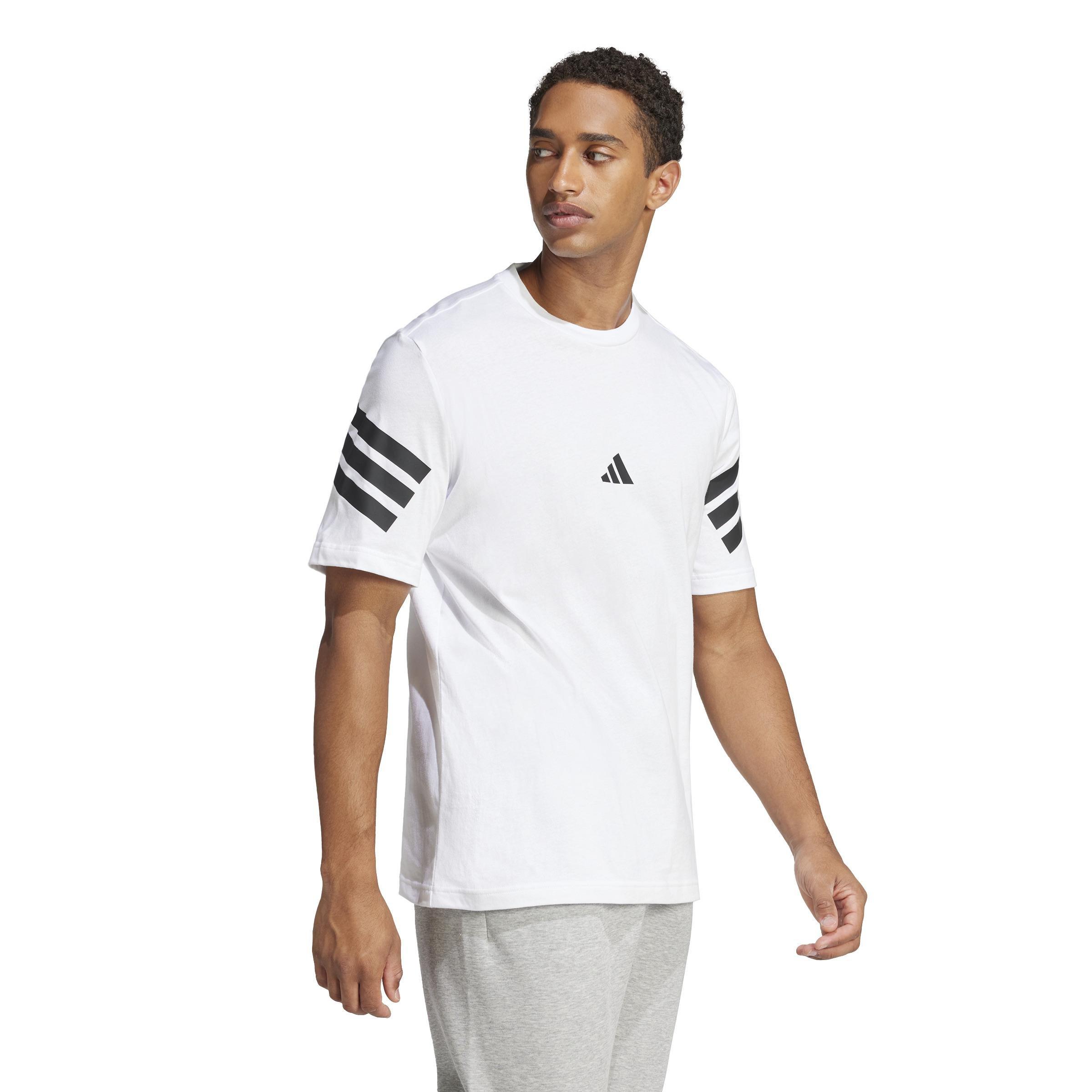 Future Icons 3-Stripes T-Shirt, White, A701_ONE, large image number 4