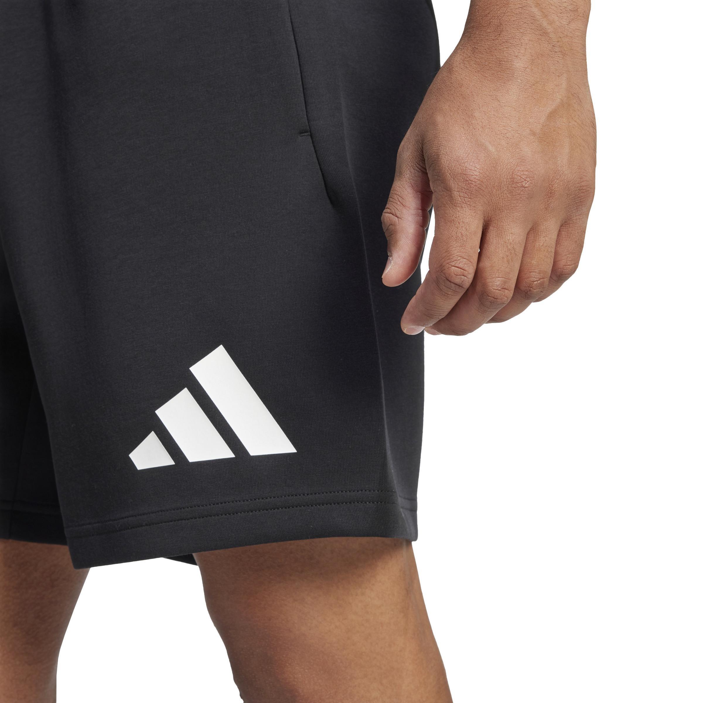 Future Icons 3 Bar Logo Shorts, Black, , large image number 3