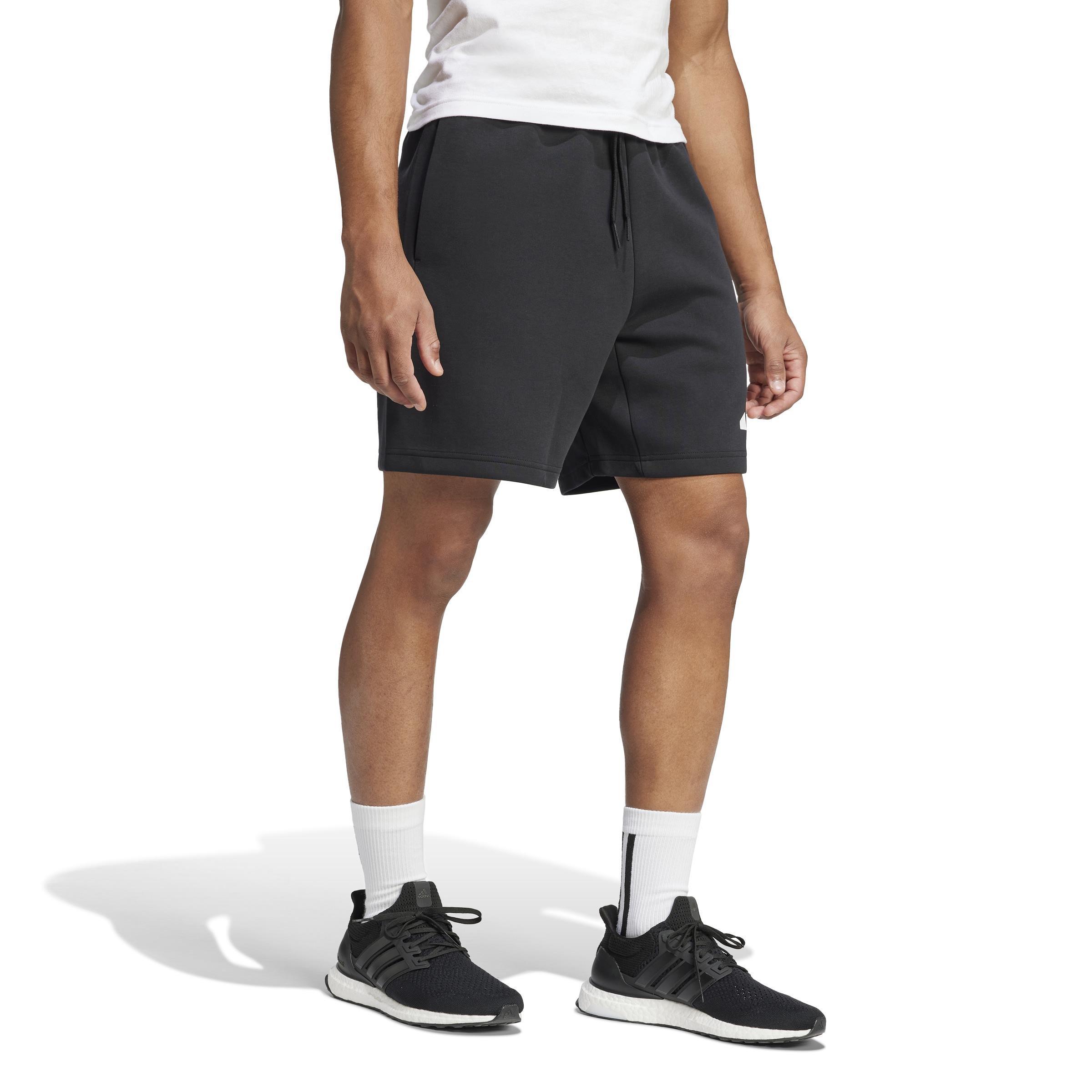 Future Icons 3 Bar Logo Shorts, Black, , large image number 6