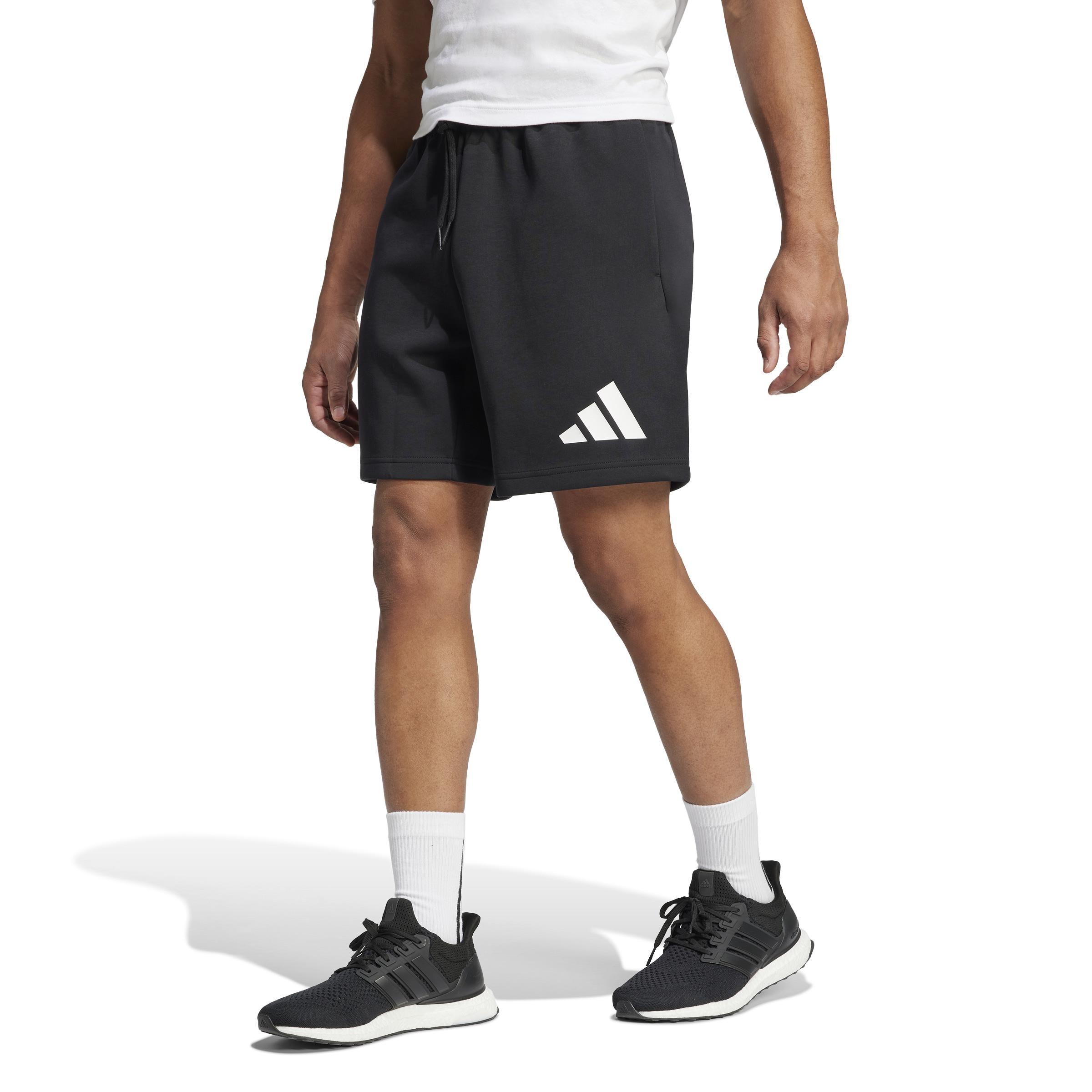Future Icons 3 Bar Logo Shorts, Black, , large image number 8