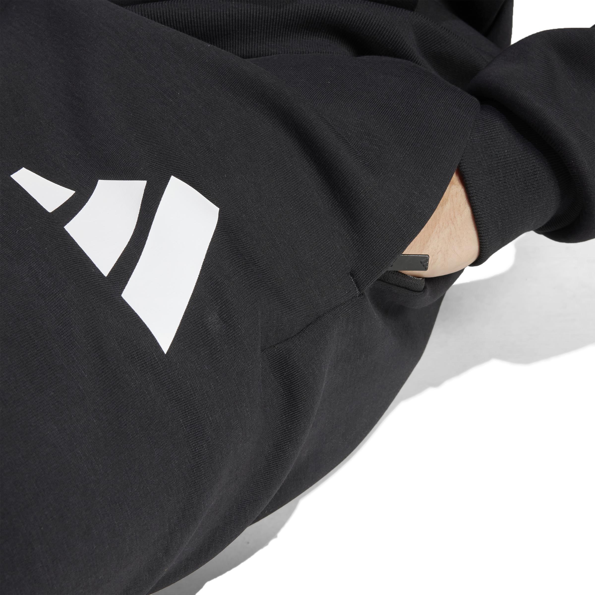 Future Icons 3 Bar Logo Tracksuit Bottoms, Black, A701_ONE, large image number 3