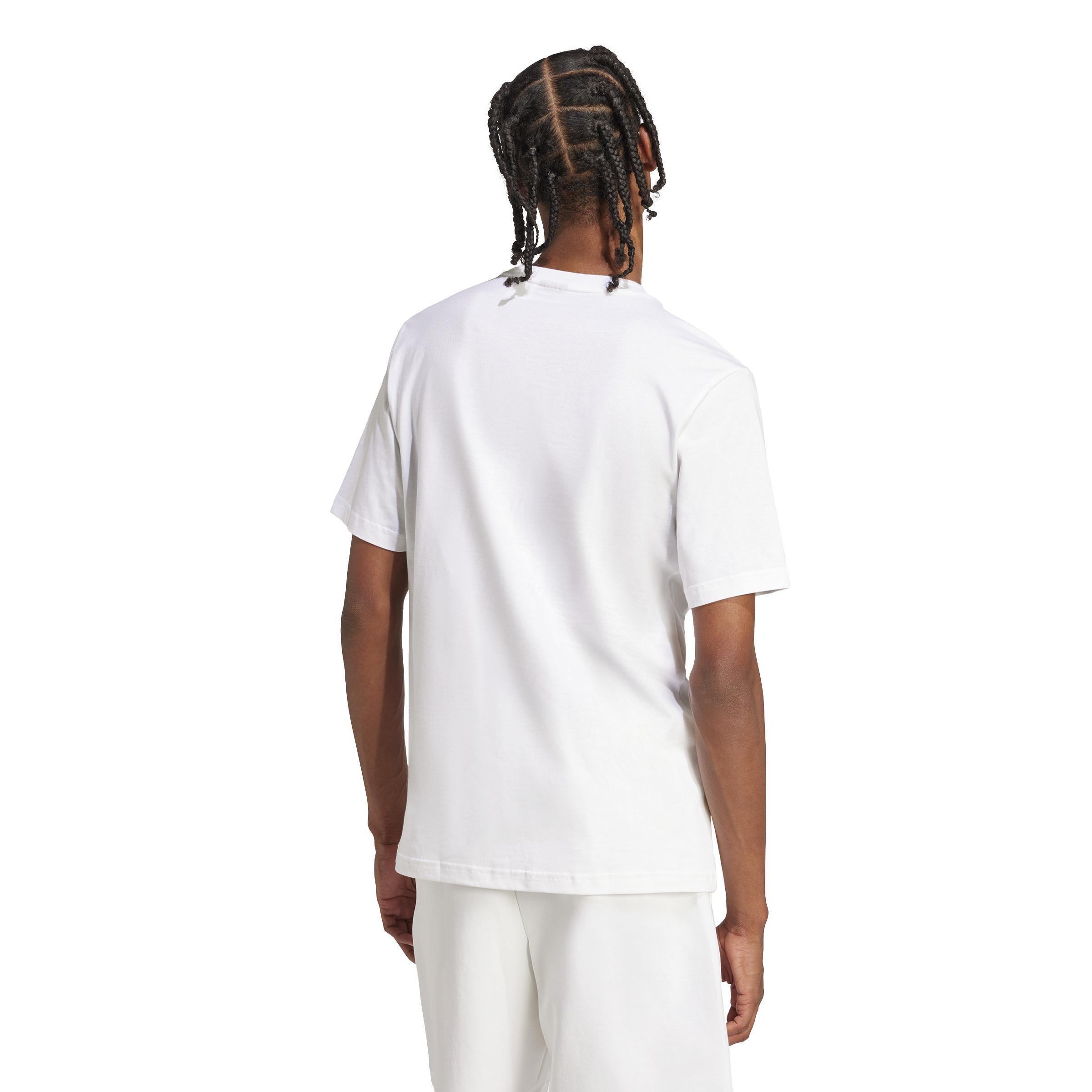 Future Icons 3 Bar Logo T-Shirt, White, , large image number 2