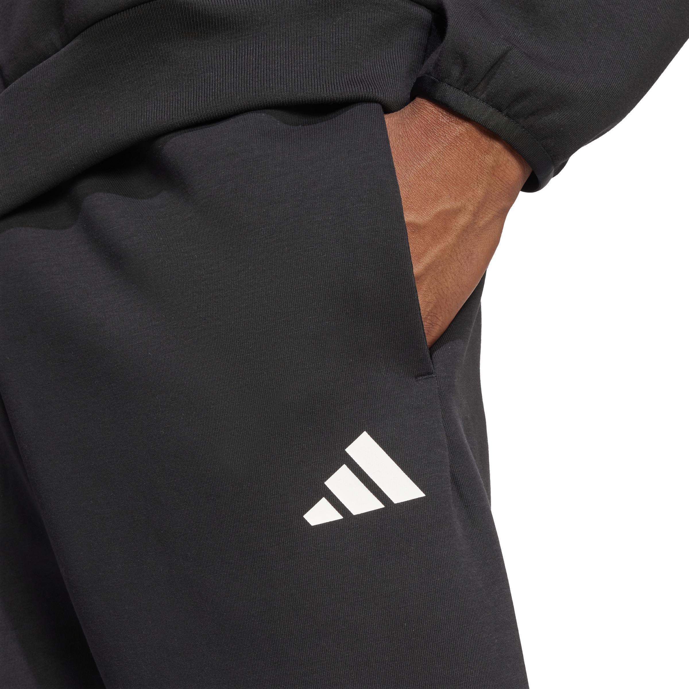 Future Icons Small Logo Tracksuit Bottoms, Black, , large image number 4
