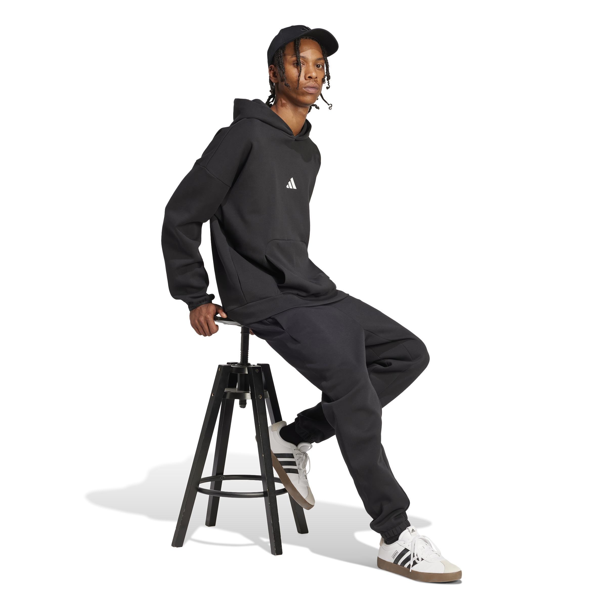 Future Icons Small Logo Tracksuit Bottoms, Black, , large image number 8