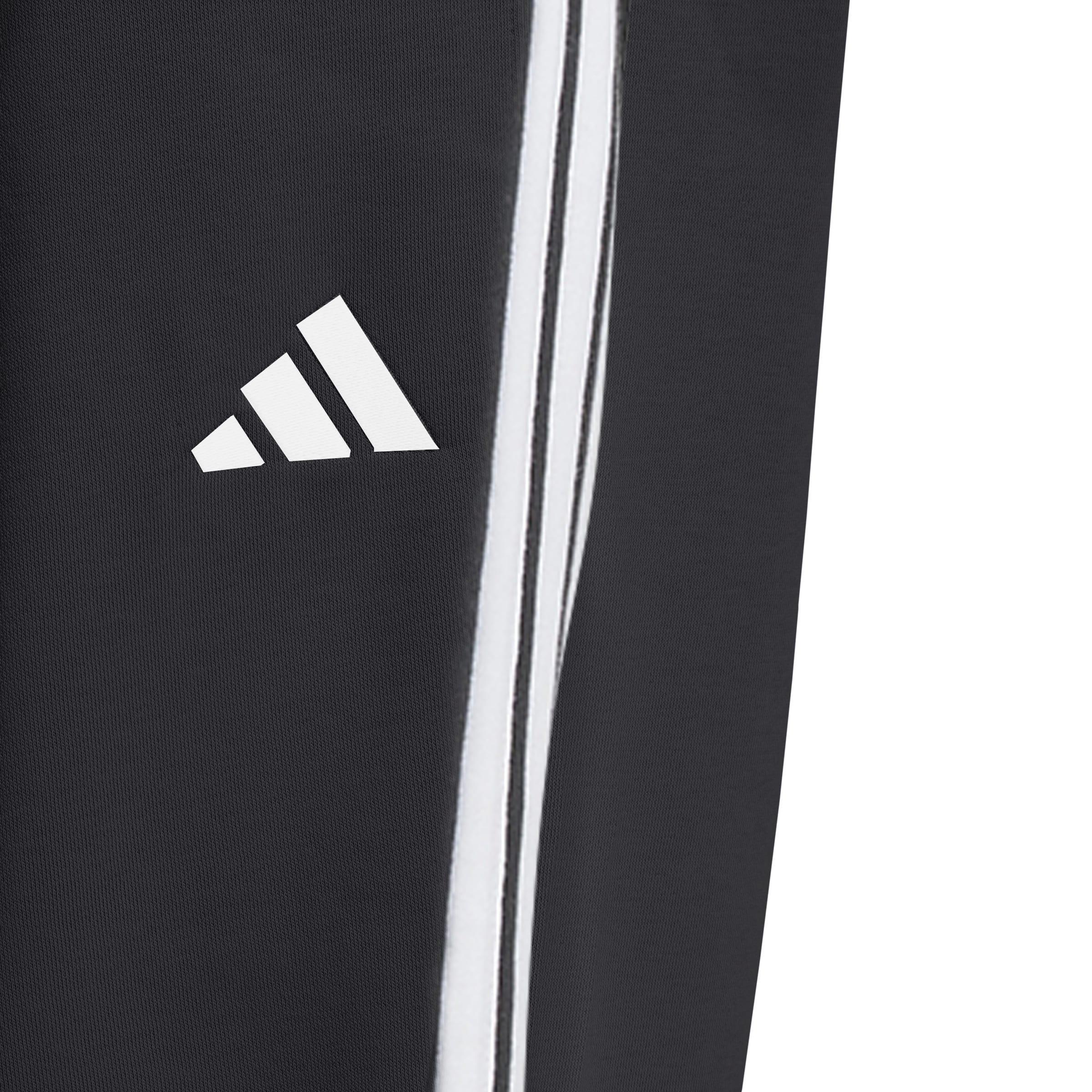 Essentials 3-Stripes French Terry Cuffed Joggers, Black, A701_ONE, large image number 3