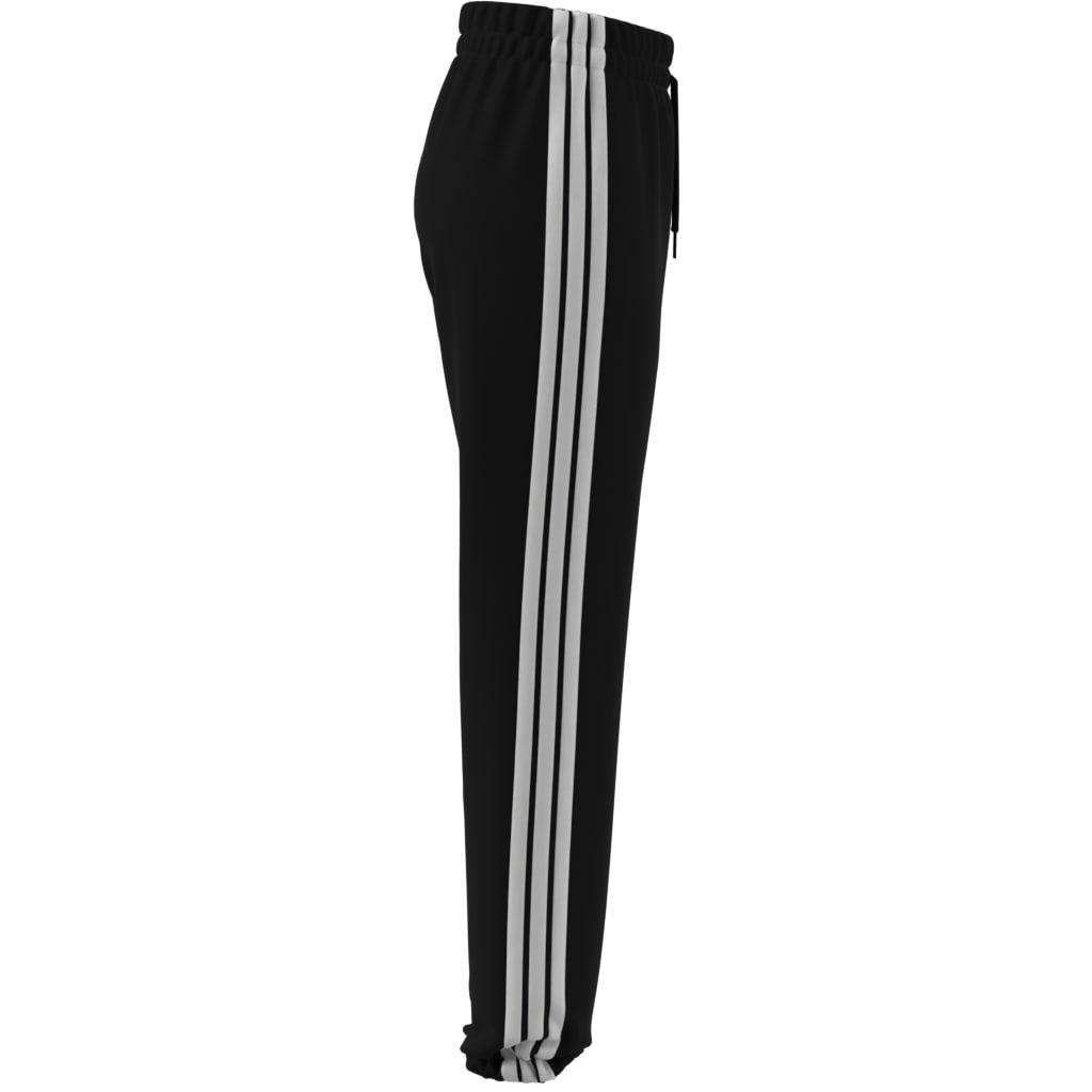 Essentials 3-Stripes French Terry Cuffed Joggers, Black, A701_ONE, large image number 5