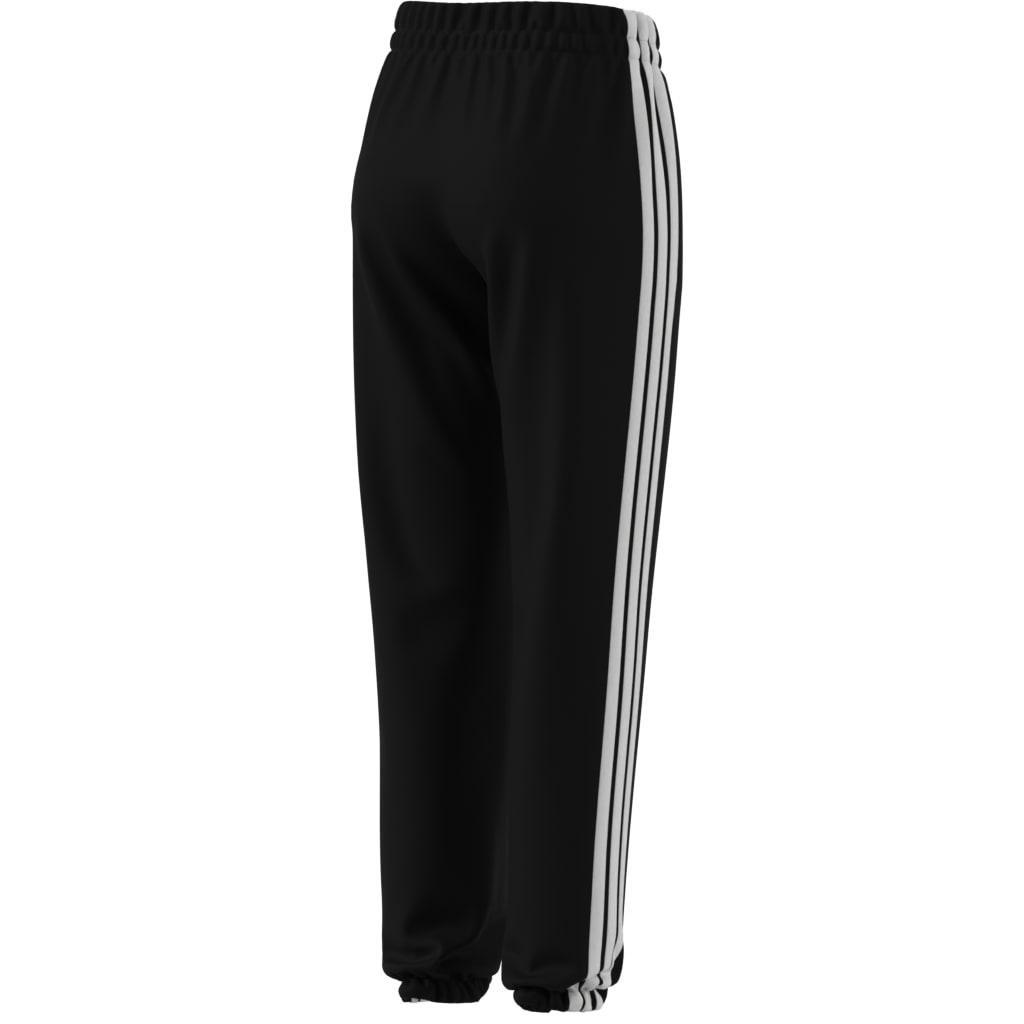Essentials 3-Stripes French Terry Cuffed Joggers, Black, A701_ONE, large image number 8