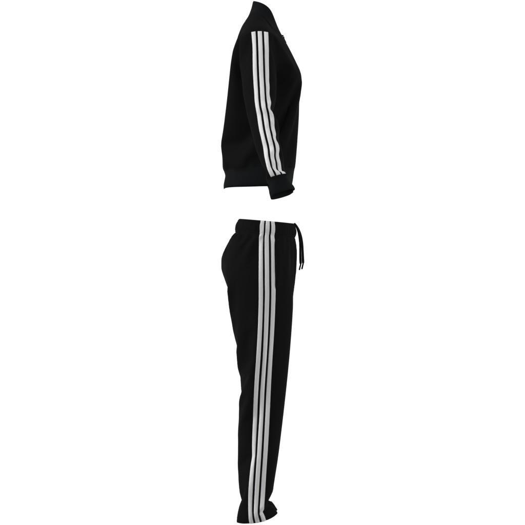 Essentials 3-Stripes Track Suit, Black, , large image number 5
