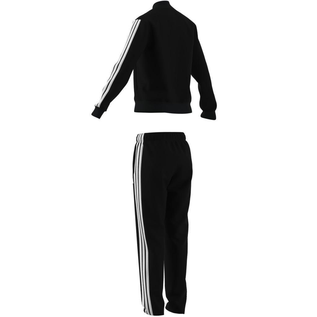 Essentials 3-Stripes Track Suit, Black, , large image number 10