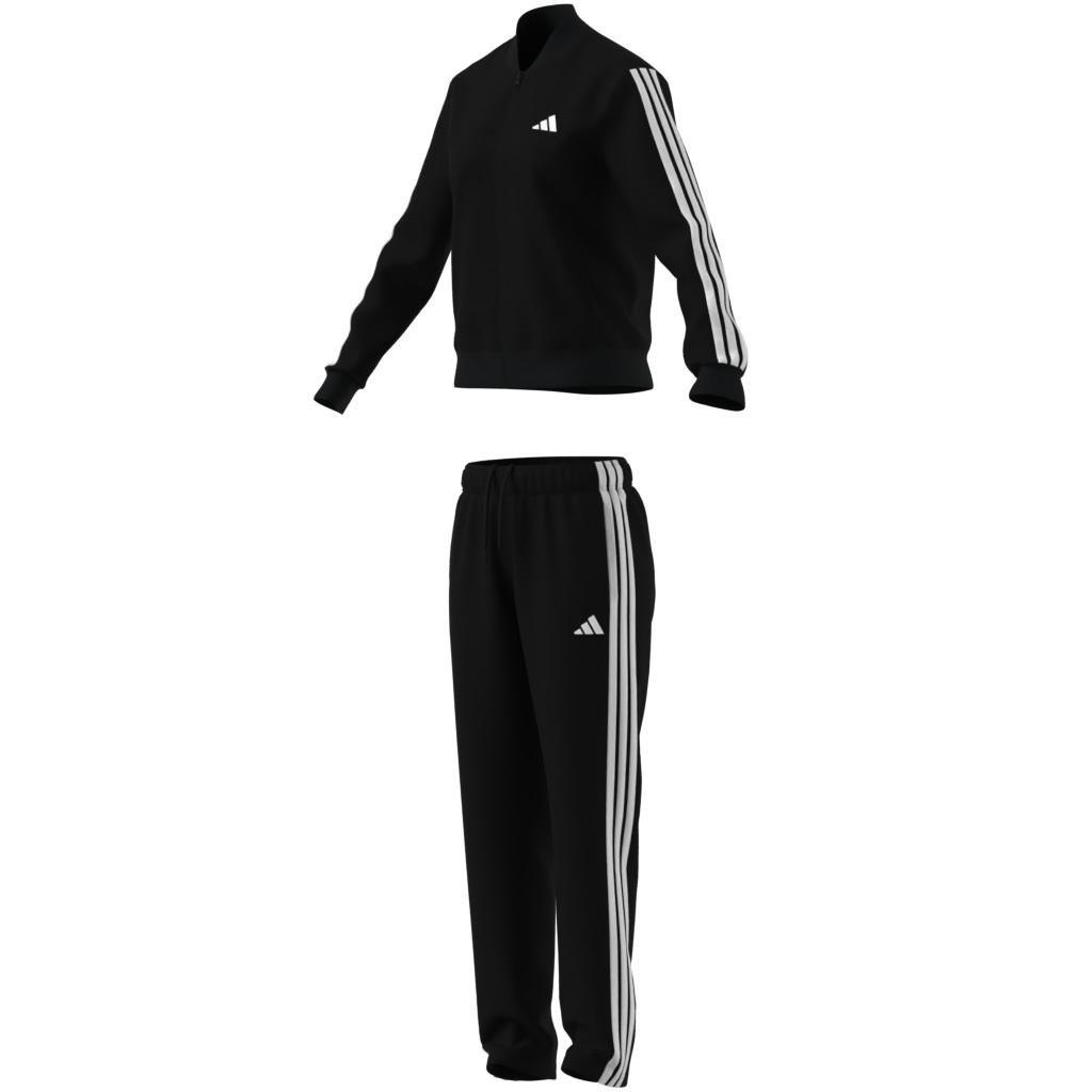 Essentials 3-Stripes Track Suit, Black, , large image number 13