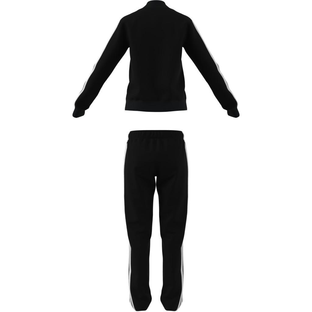 Essentials 3-Stripes Track Suit, Black, , large image number 14