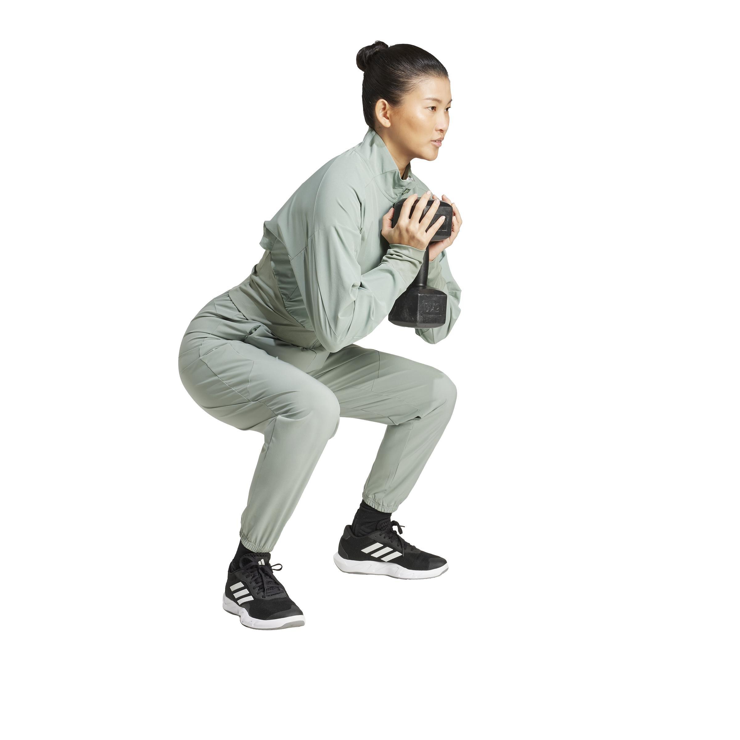Full-Zip Training Jacket, Green, A701_ONE, large image number 6