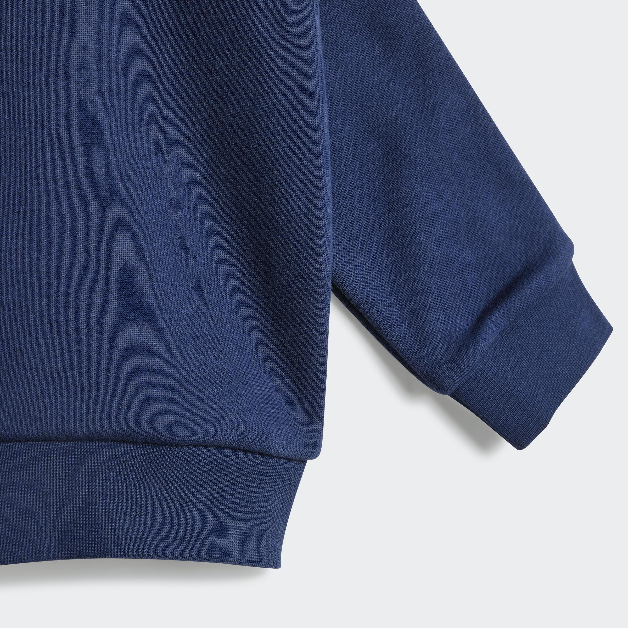 Kids Unisex Denim Crew Set, Blue, A701_ONE, large image number 4
