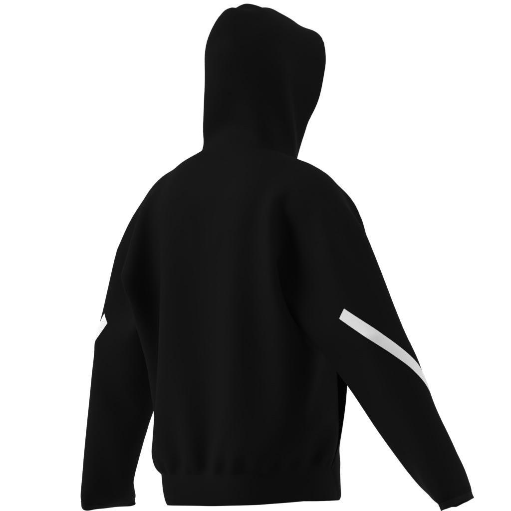 Z.N.E. Full-Zip Hooded Track Jacket, Black, , large image number 4