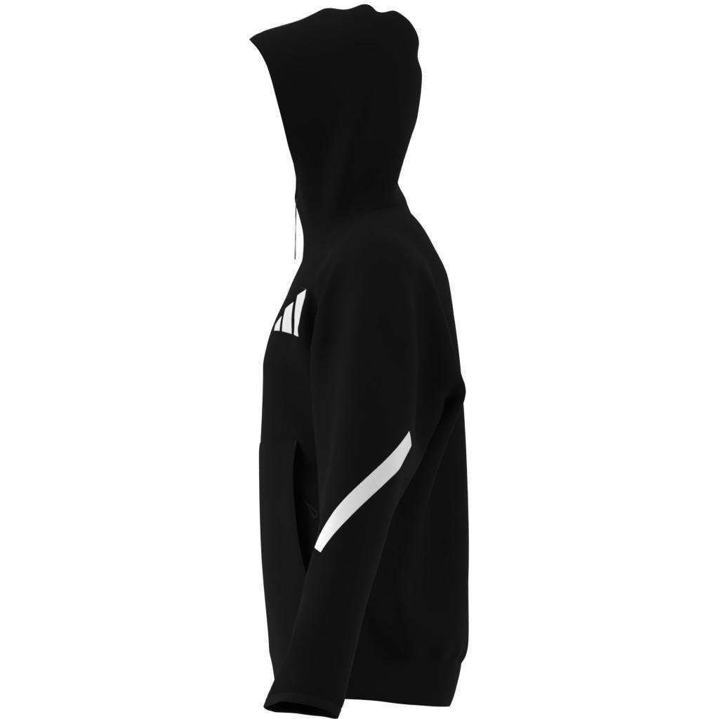 Z.N.E. Full-Zip Hooded Track Jacket, Black, A701_ONE, large image number 7