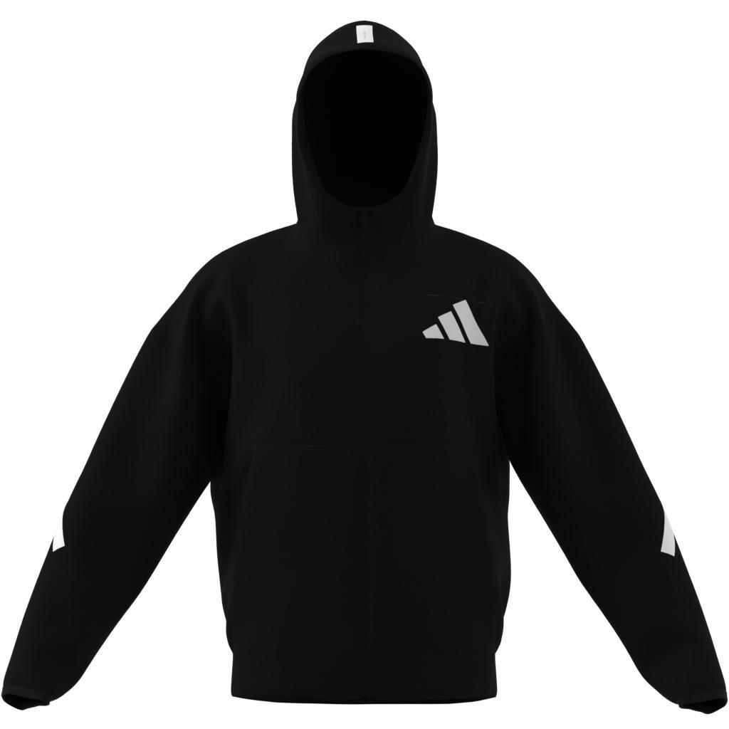 Z.N.E. Full-Zip Hooded Track Jacket, Black, , large image number 10