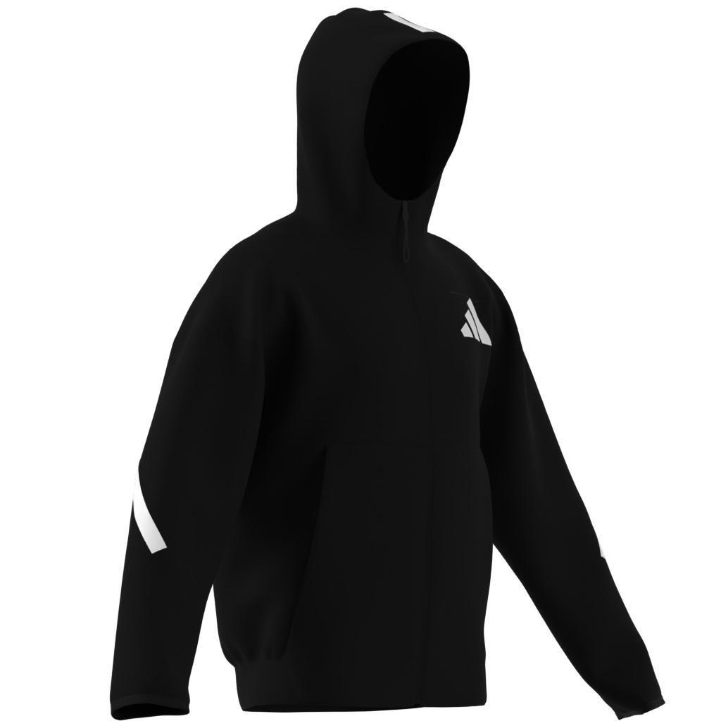 Z.N.E. Full-Zip Hooded Track Jacket, Black, , large image number 13