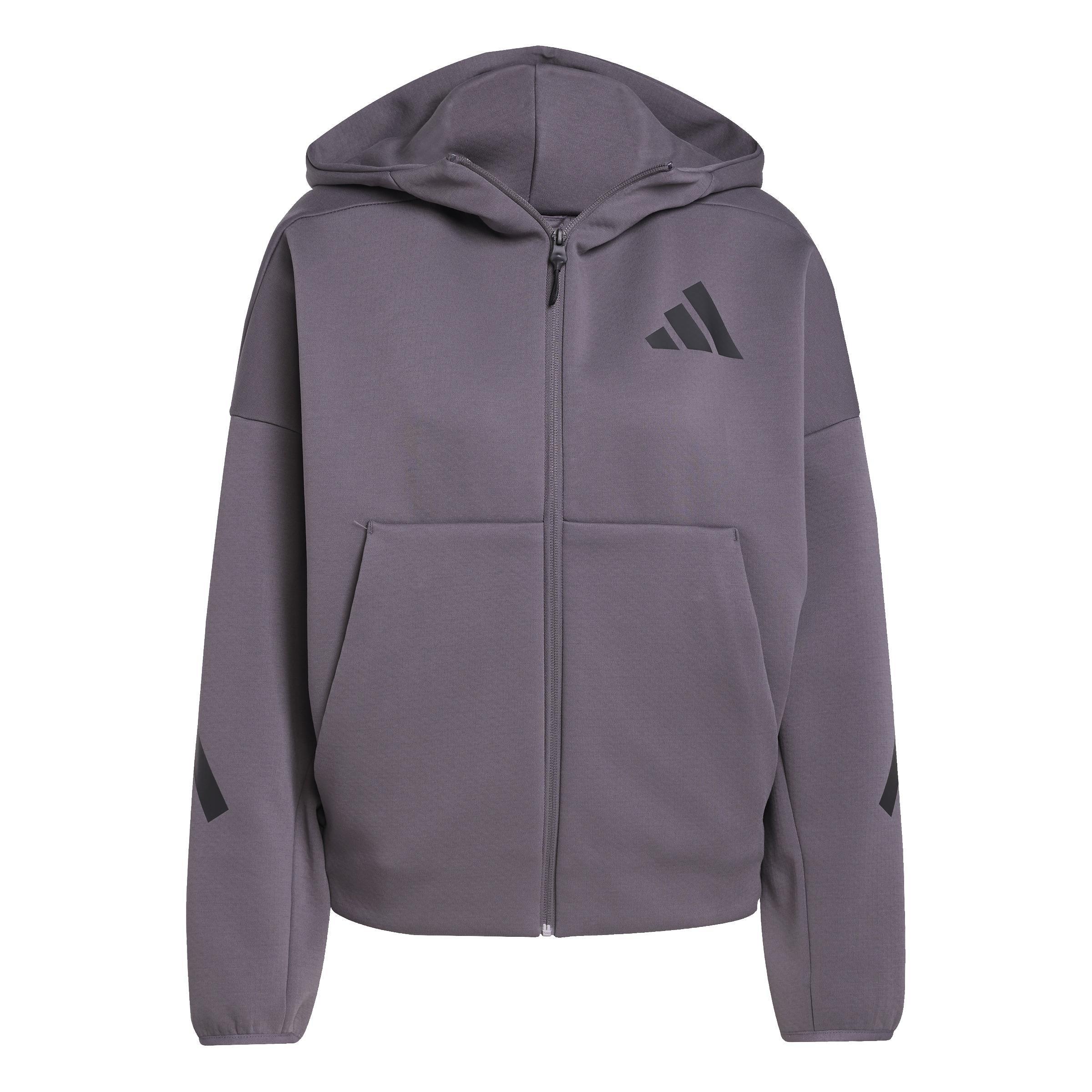 adidas Z.N.E. Full-Zip Hoodie, Grey, , large image number 1