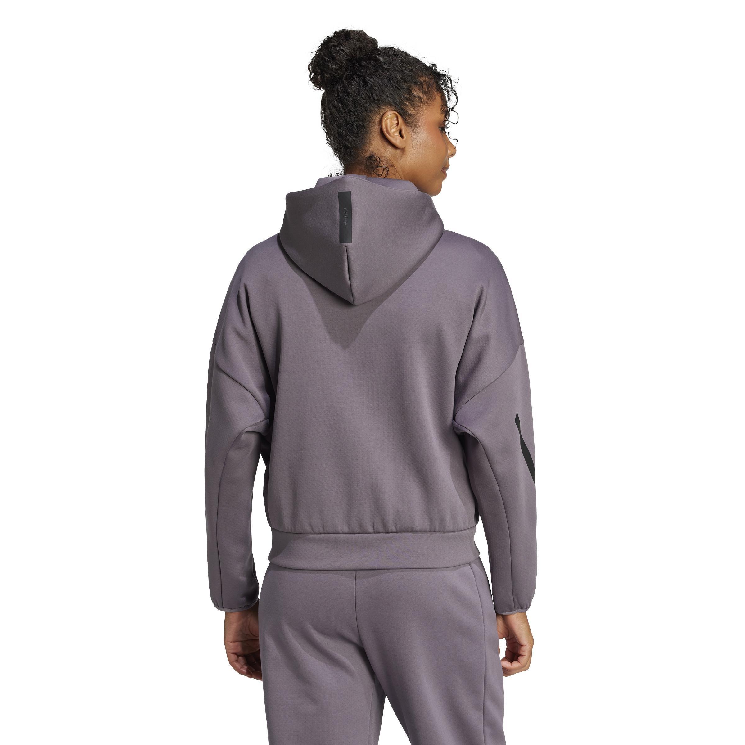 adidas Z.N.E. Full-Zip Hoodie, Grey, , large image number 2