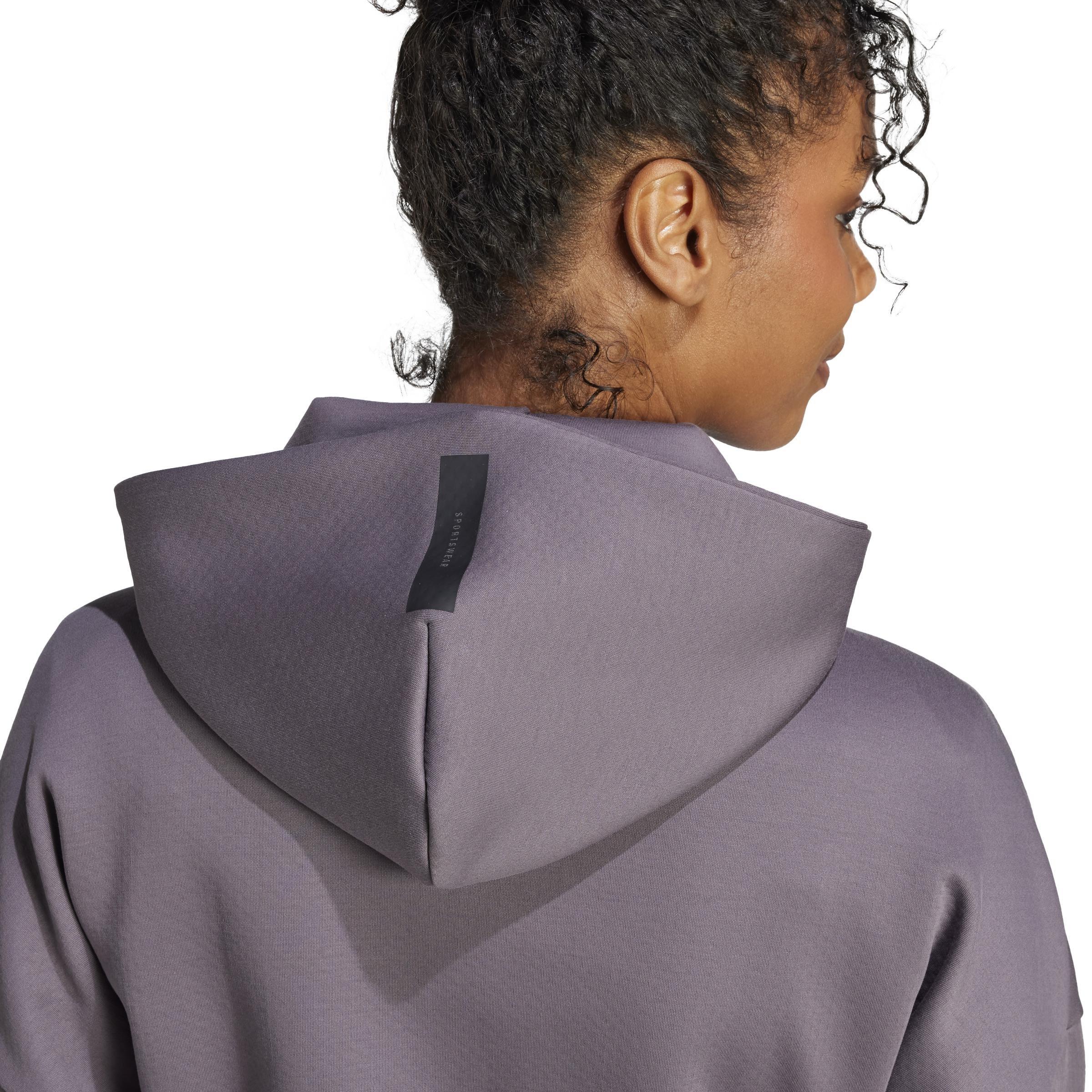 adidas Z.N.E. Full-Zip Hoodie, Grey, , large image number 4