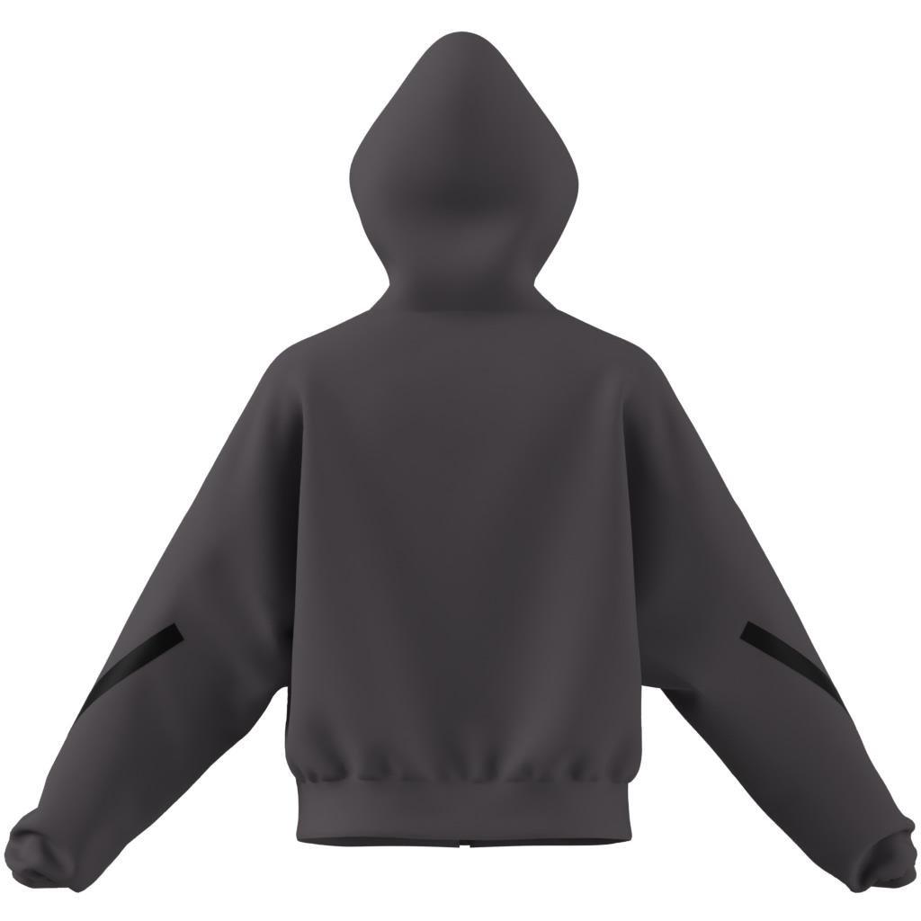 adidas Z.N.E. Full-Zip Hoodie, Grey, A701_ONE, large image number 5