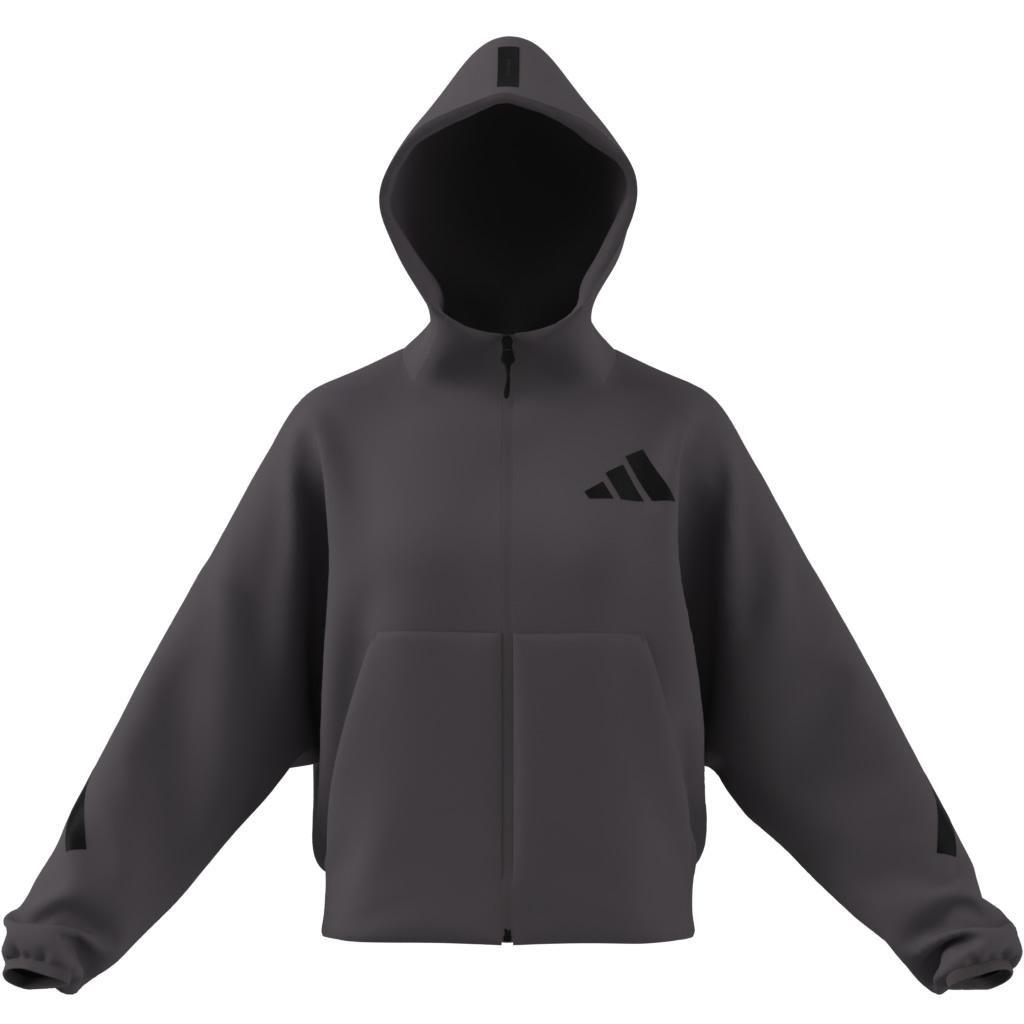 adidas Z.N.E. Full-Zip Hoodie, Grey, A701_ONE, large image number 13