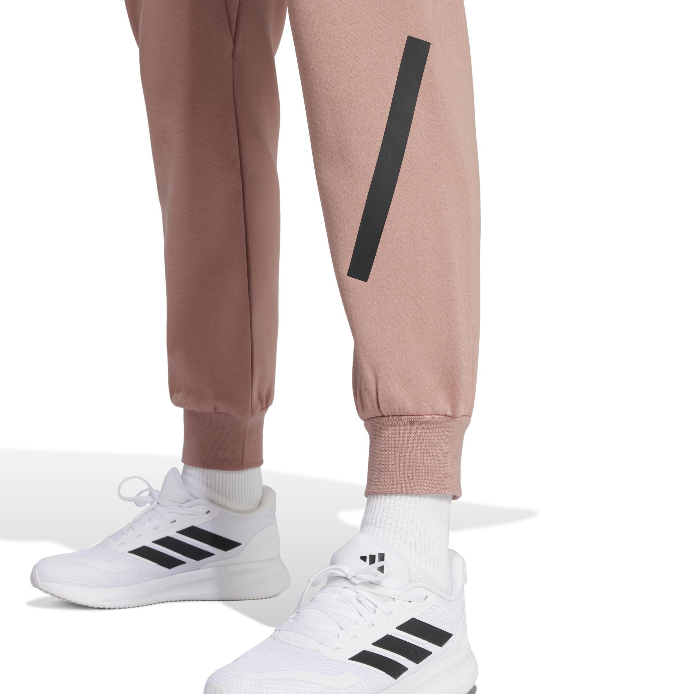 adidas Z.N.E. Tracksuit Bottoms, Red, A701_ONE, large image number 3