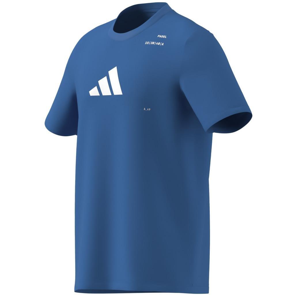 Padel Category Graphic T-Shirt, Blue, , large image number 5