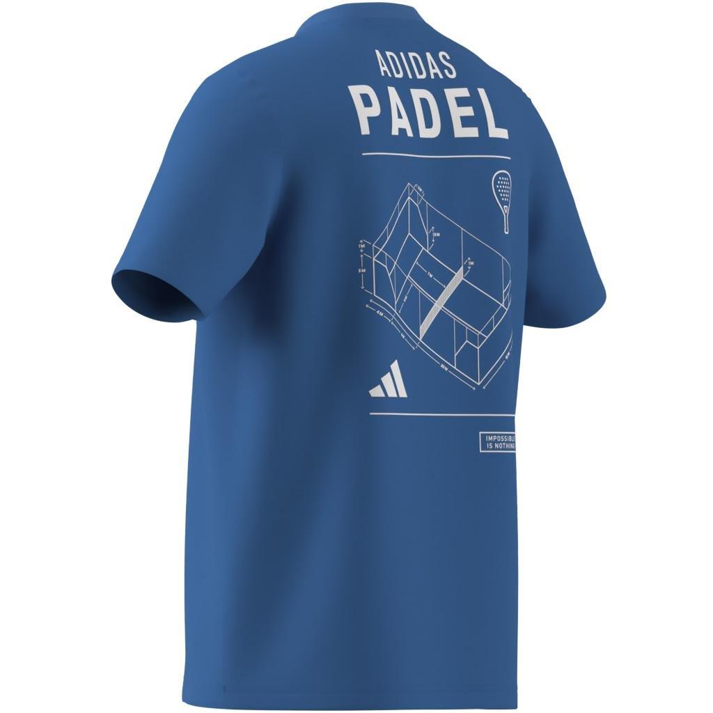 Padel Category Graphic T-Shirt, Blue, A701_ONE, large image number 7