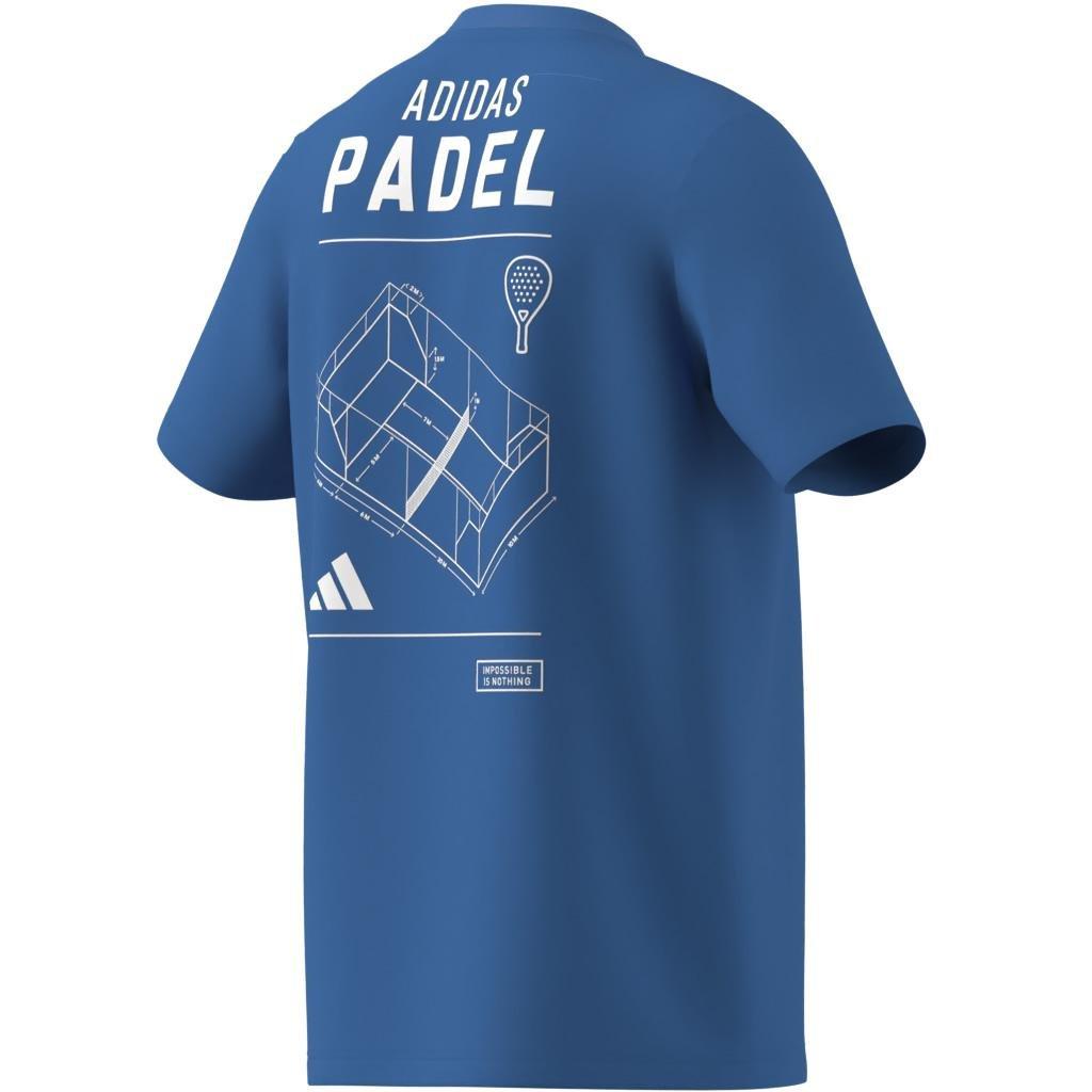 Padel Category Graphic T-Shirt, Blue, A701_ONE, large image number 10