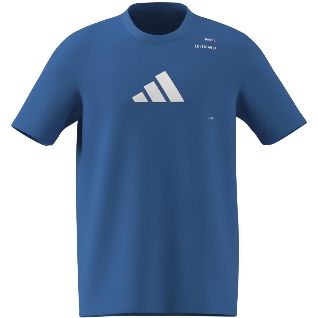 Padel Category Graphic T-Shirt, Blue, A701_ONE, large image number 12