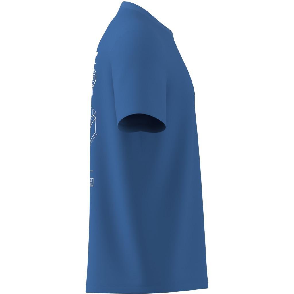 Padel Category Graphic T-Shirt, Blue, , large image number 14