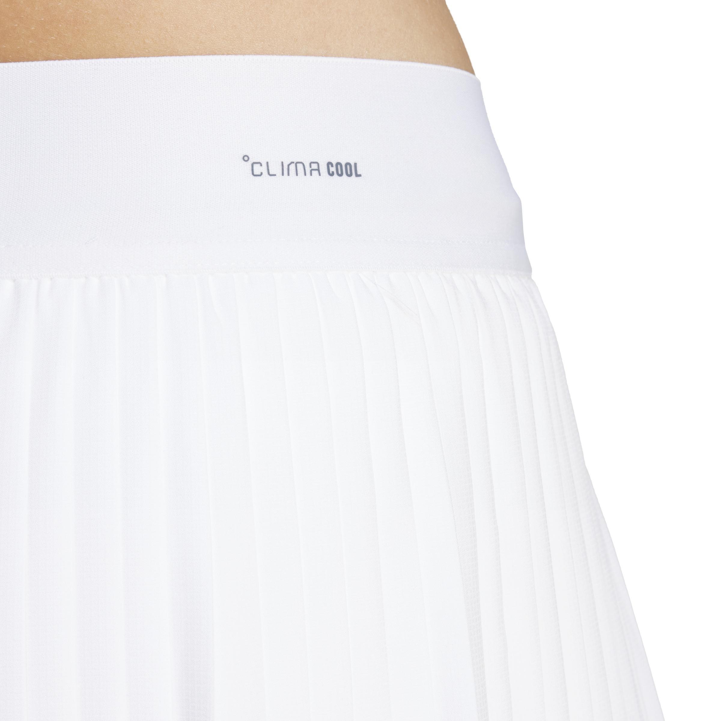 Club Pleated Skirt, White, , large image number 2