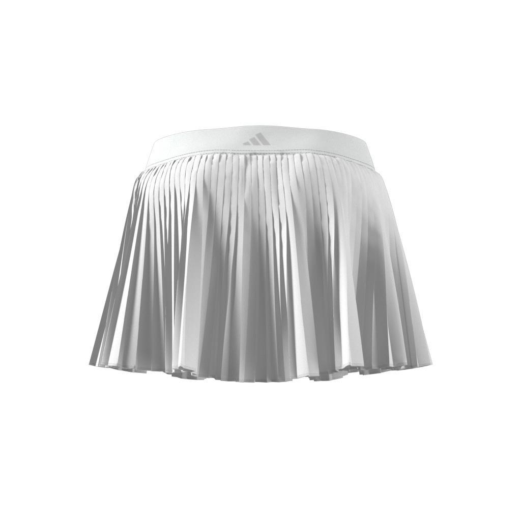 Club Pleated Skirt, White, , large image number 7
