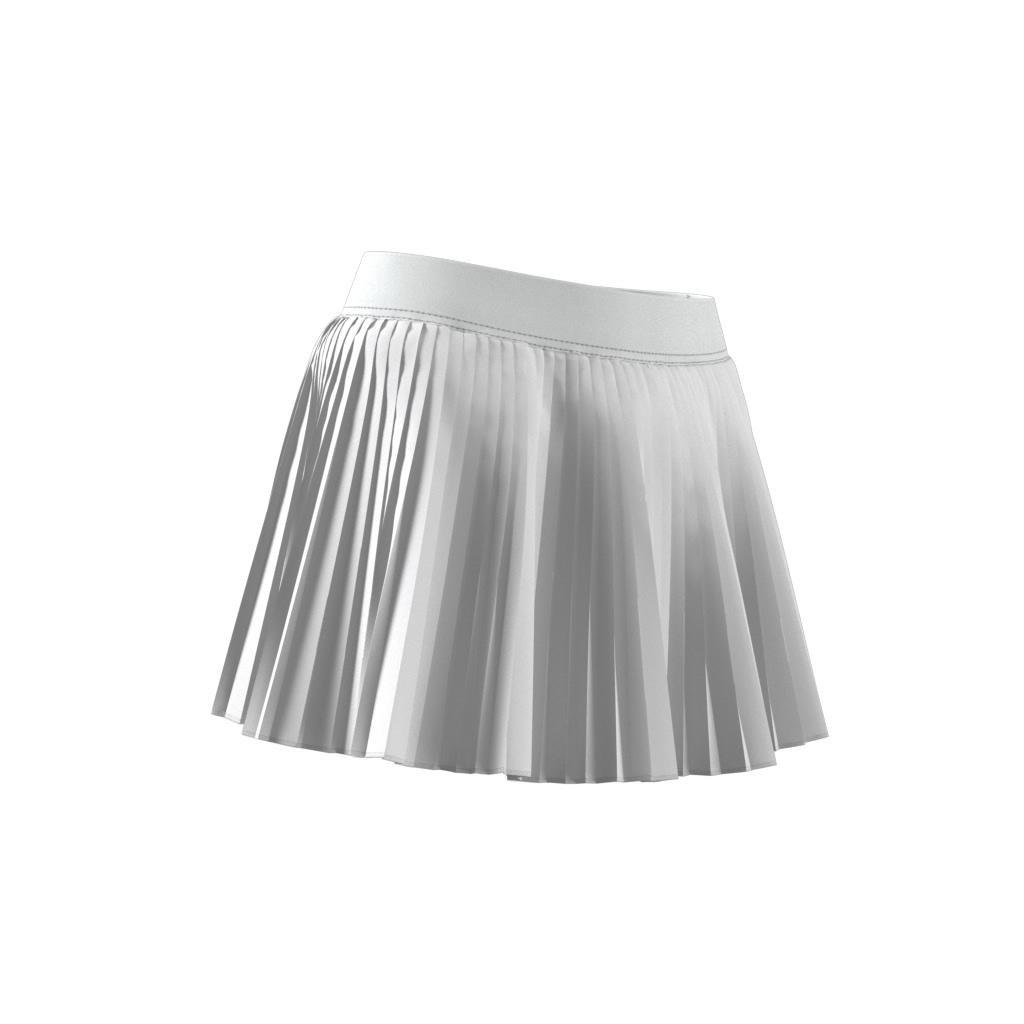 Club Pleated Skirt, White, , large image number 10